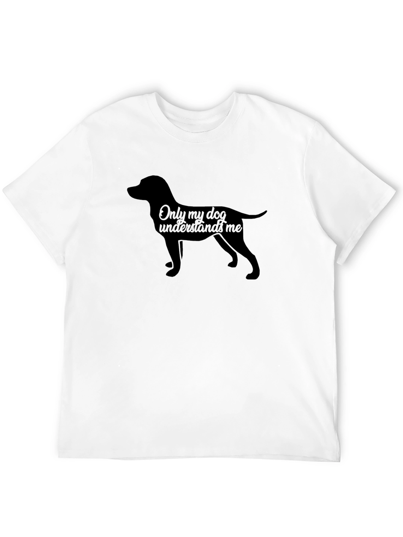 Dog Lover Tee - Only My Dog Understands Me