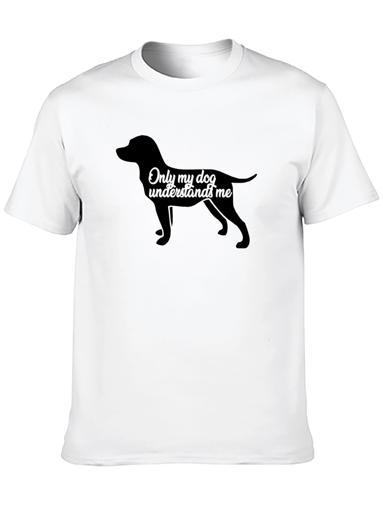 Dog Lover Tee - Only My Dog Understands Me