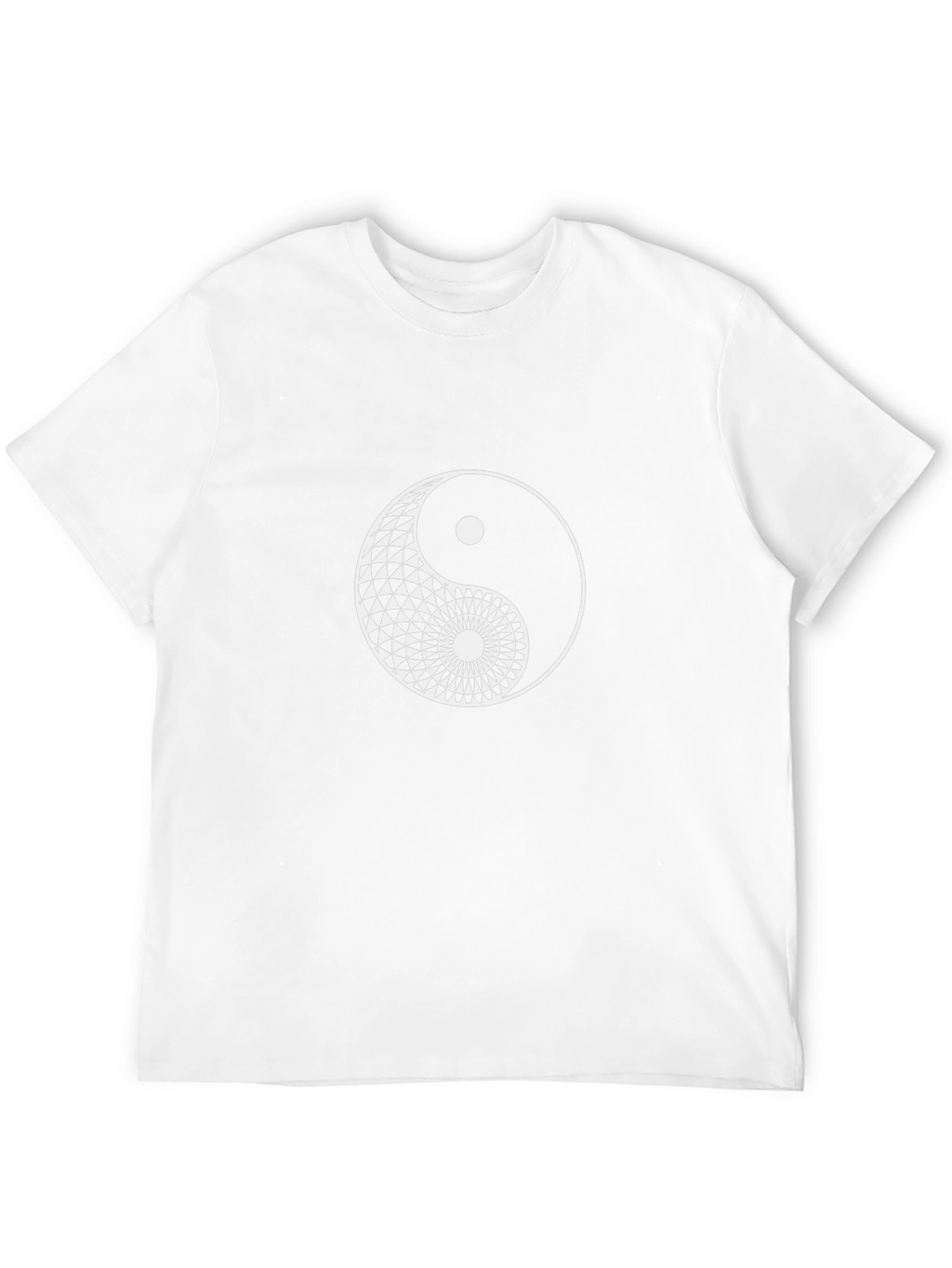 Yin Yang Graphic Tee - Black