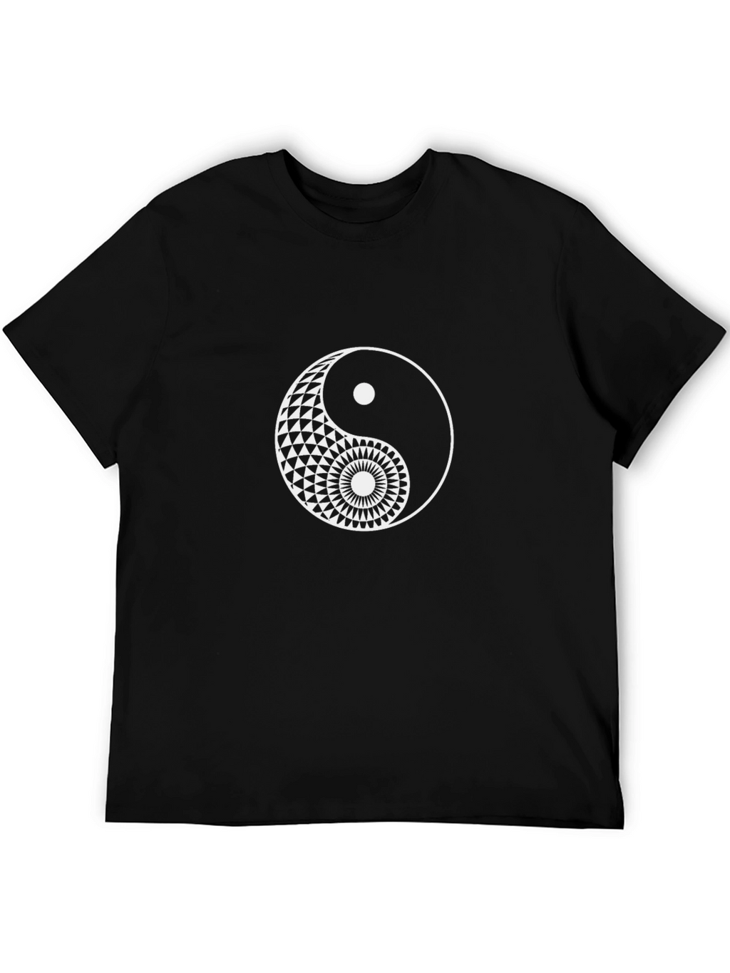 Yin Yang Graphic Tee - Black