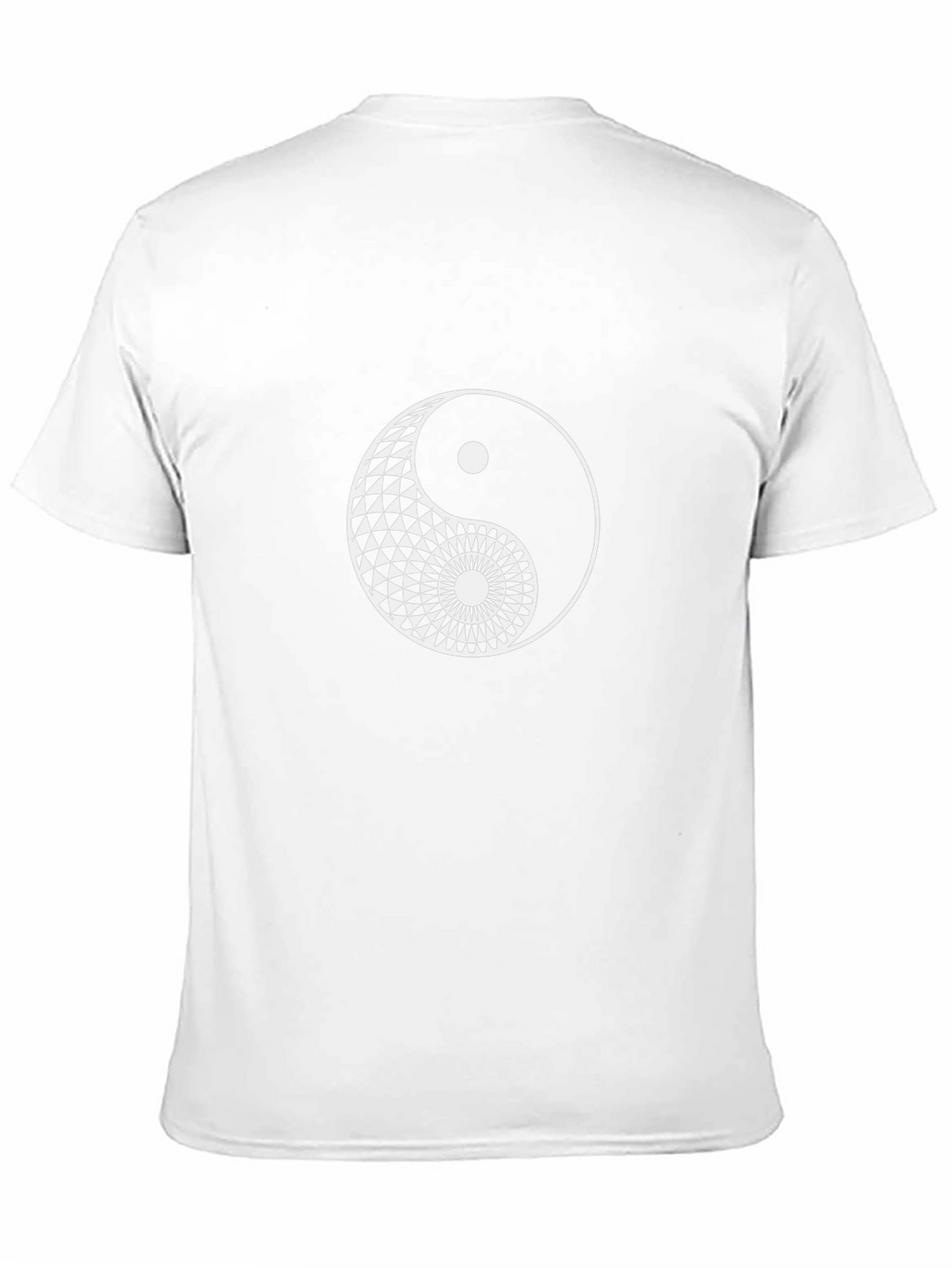 Yin Yang Graphic Tee - Black