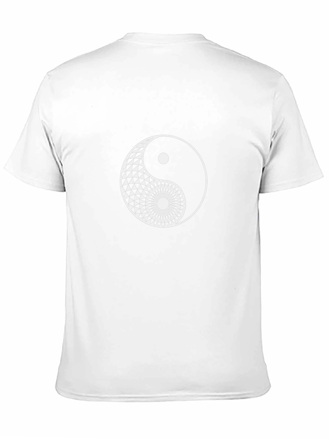 Yin Yang Graphic Tee - Black