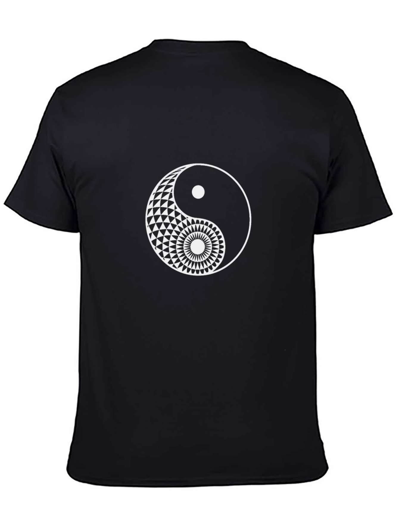 Yin Yang Graphic Tee - Black