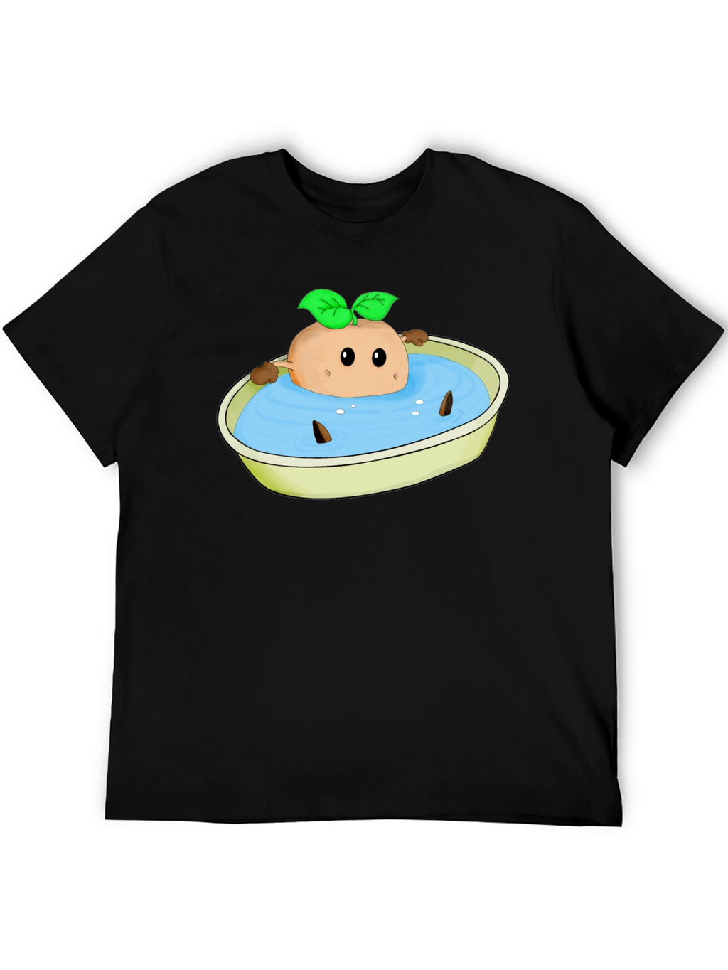 Funny Potato Bath T-Shirt