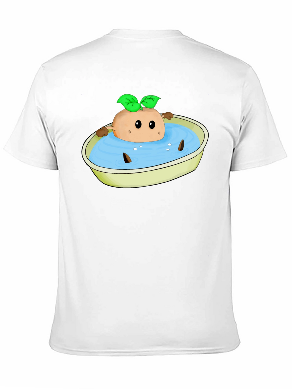 Funny Potato Bath T-Shirt