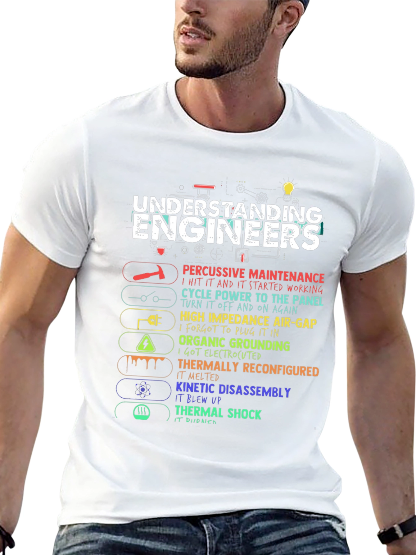 Understanding Engineers Funny Graphic T-Shirt