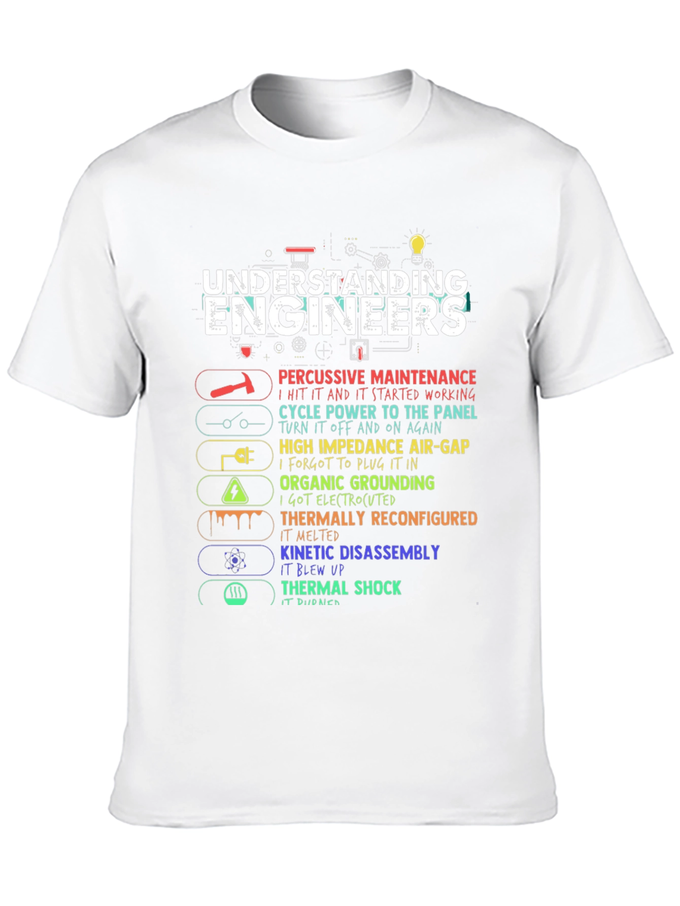 Understanding Engineers Funny Graphic T-Shirt