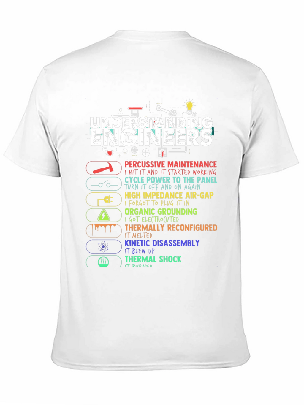 Understanding Engineers Funny Graphic T-Shirt