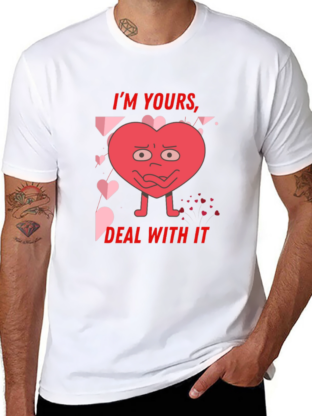 Im Yours Deal With It Graphic Tee