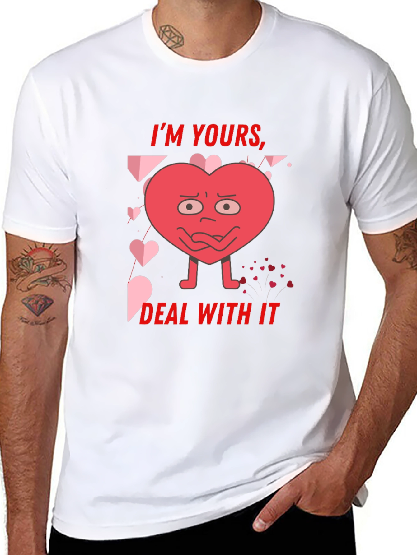 Im Yours Deal With It Graphic Tee