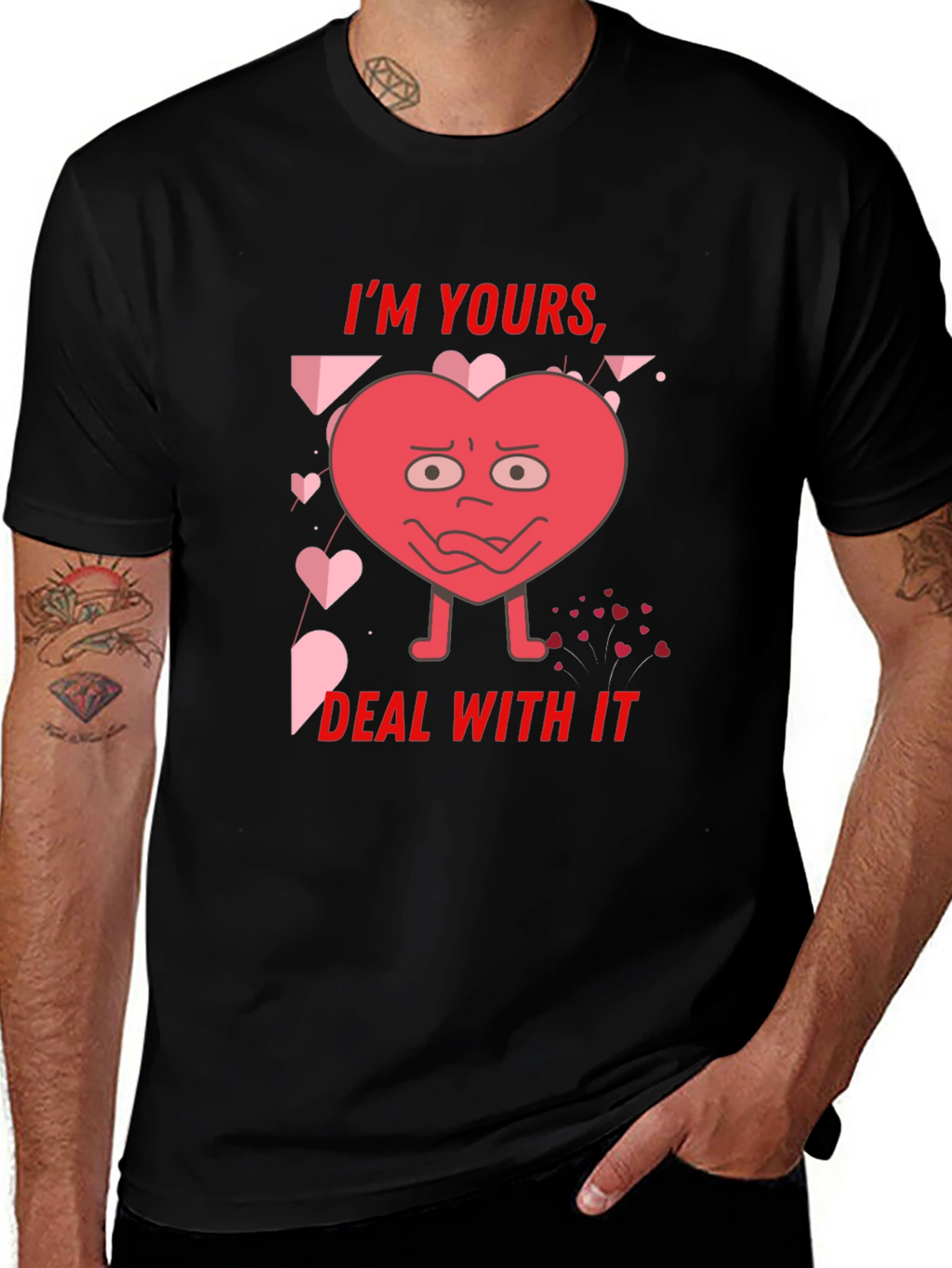 Im Yours Deal With It Graphic Tee