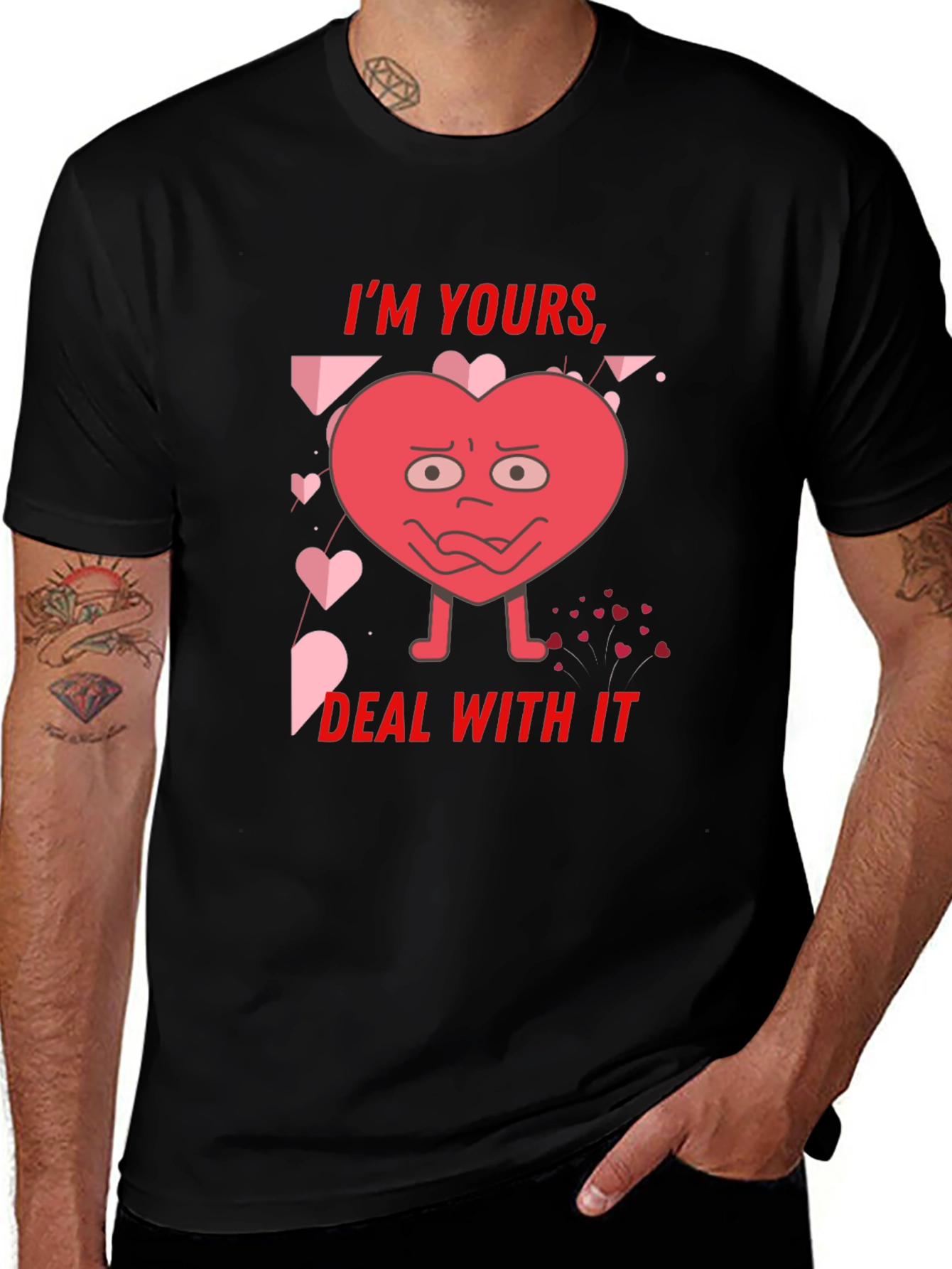 Im Yours Deal With It Graphic Tee