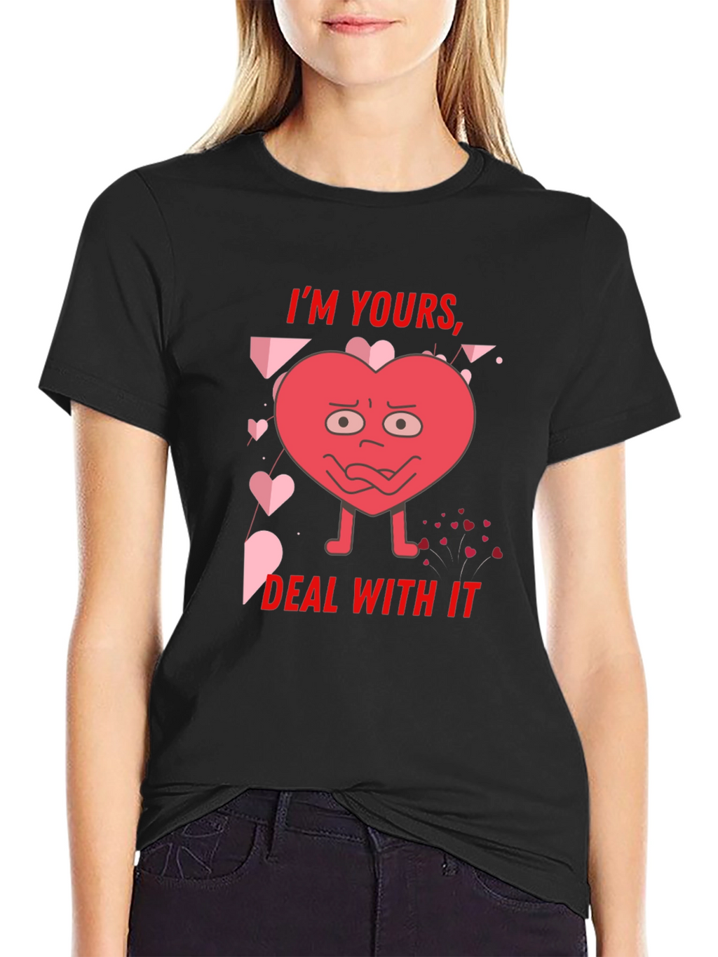 Im Yours Deal With It Graphic Tee