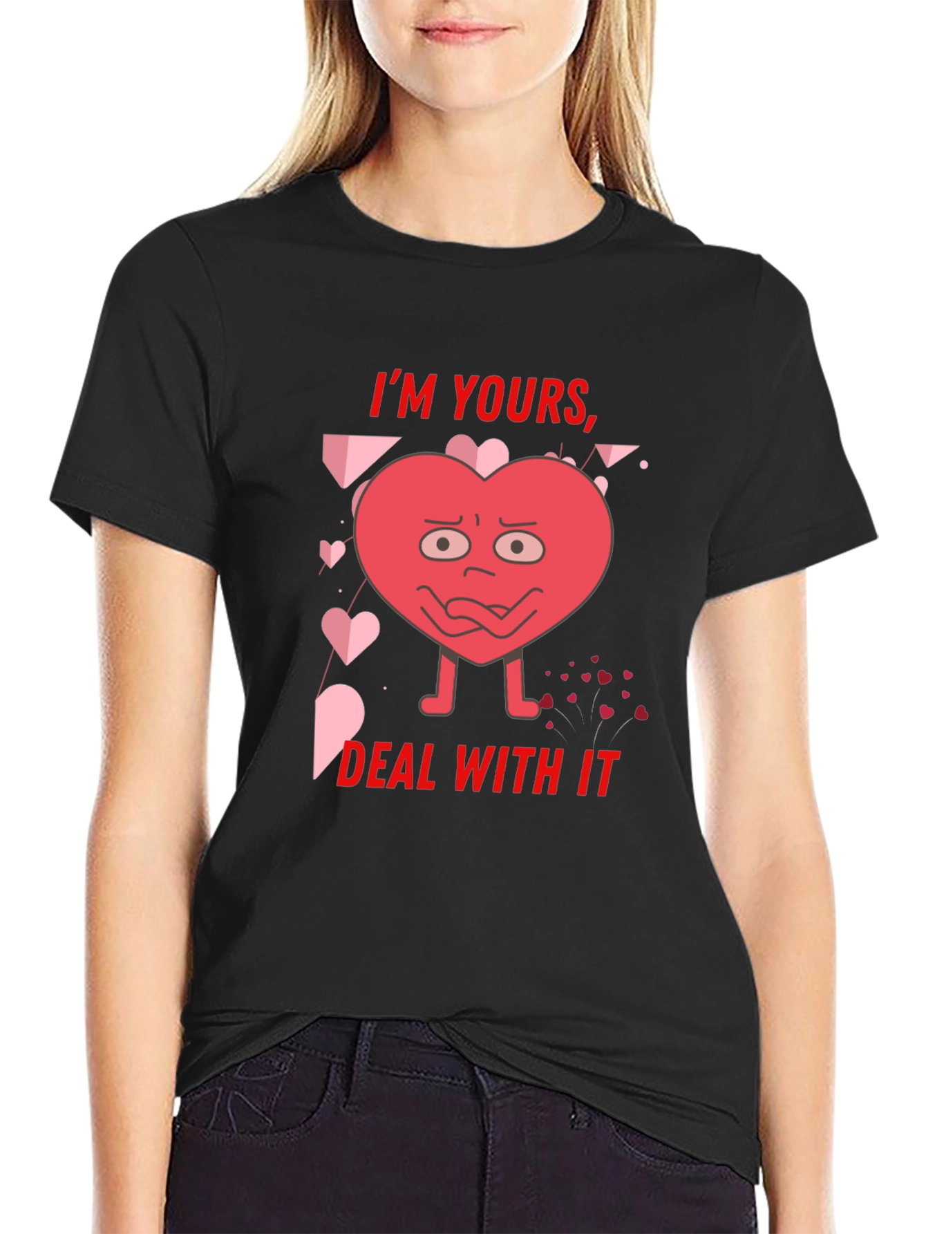 Im Yours Deal With It Graphic Tee