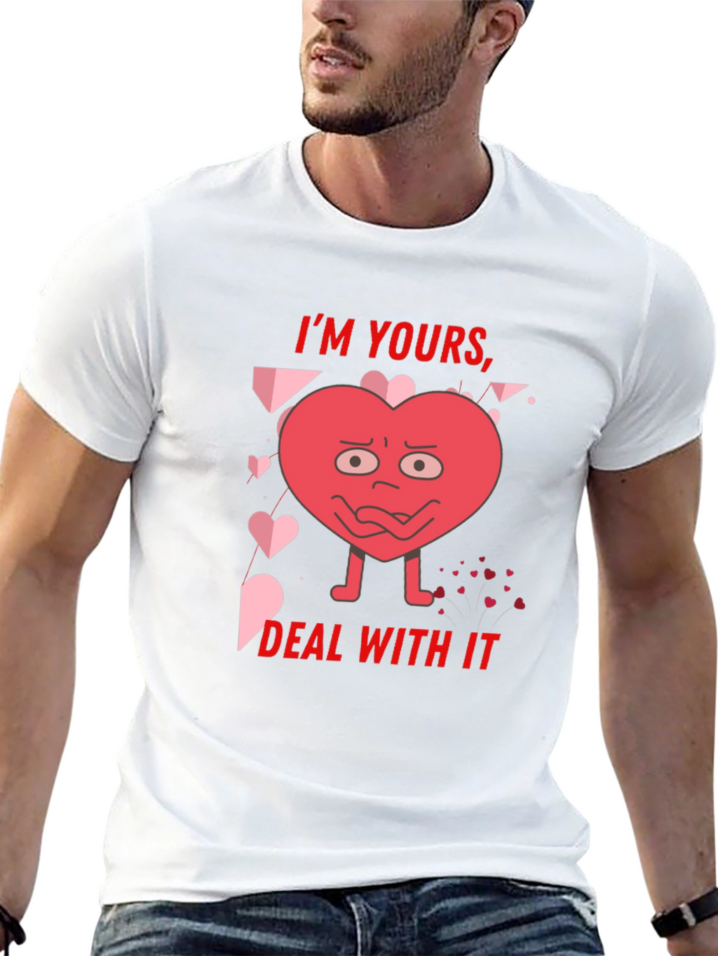 Im Yours Deal With It Graphic Tee