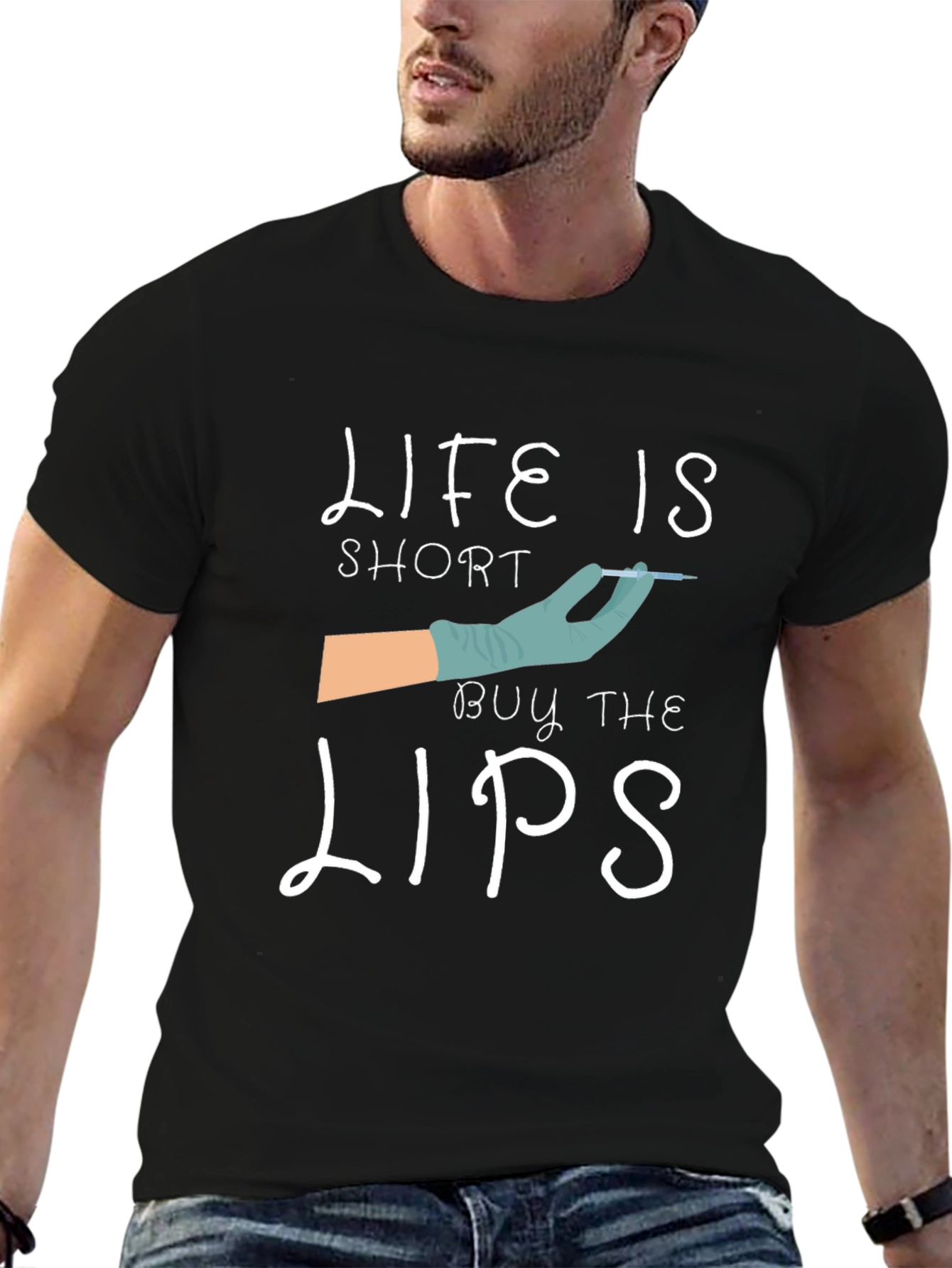 Life is Short Buy The Lips T-Shirt
