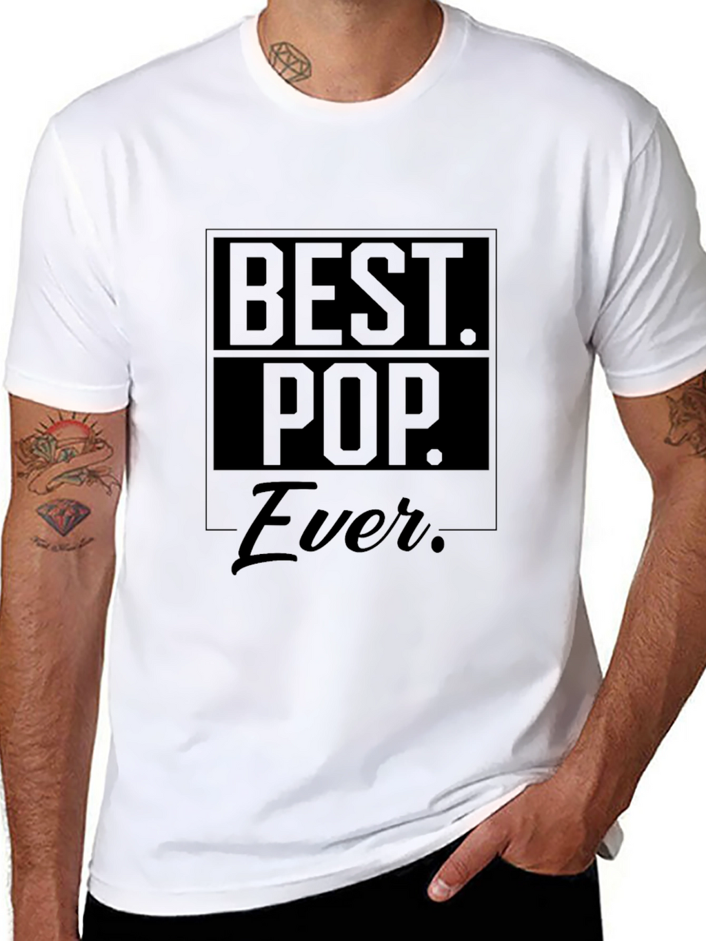 Best Pop Ever Black T-Shirt