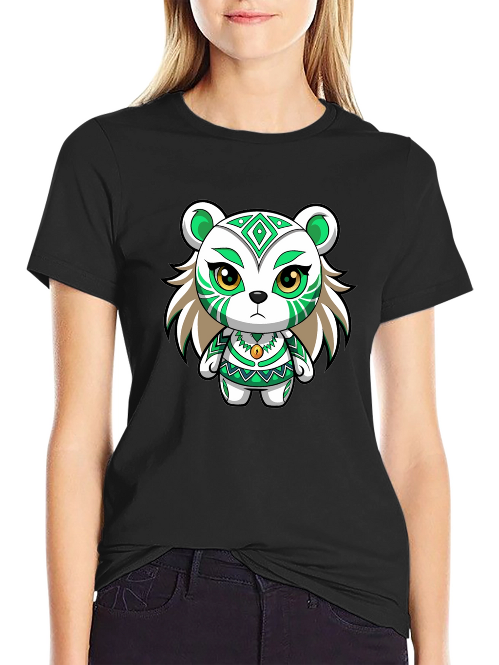 Bear Graphic T-Shirt - Trendy Streetwear