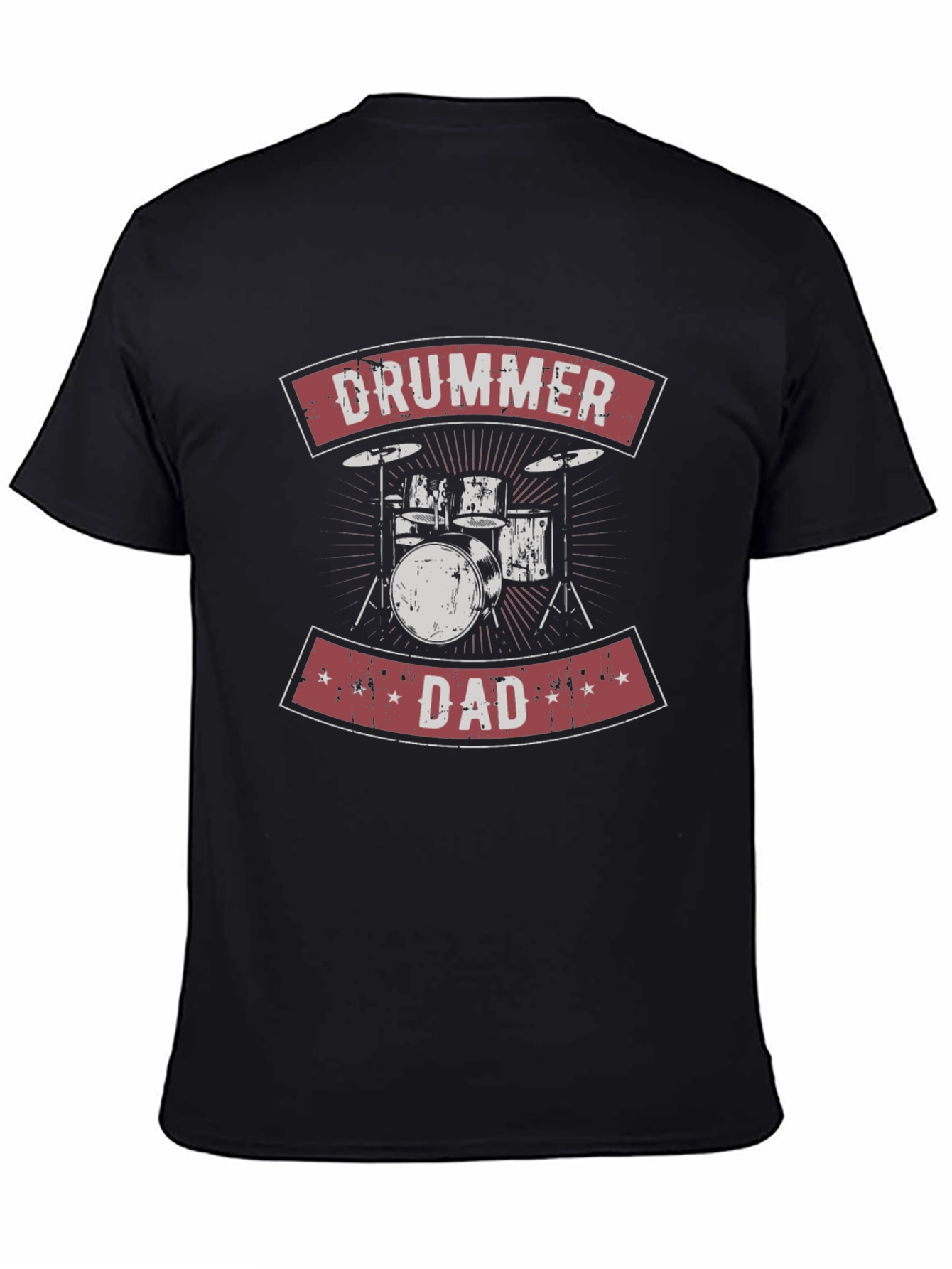 Drummer Dad Graphic T-Shirt - Perfect for Musician Fathers