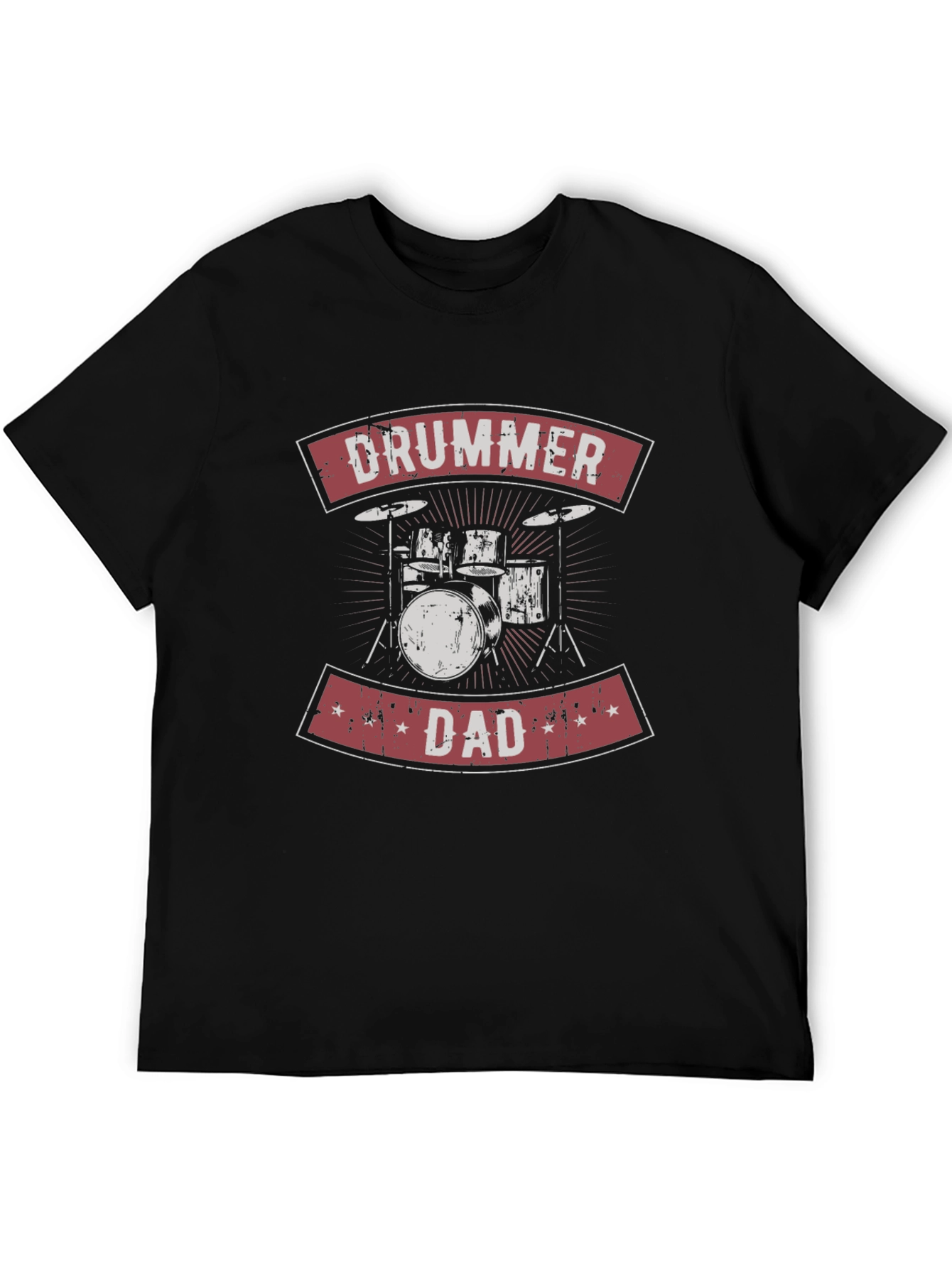 Drummer Dad Graphic T-Shirt - Perfect for Musician Fathers