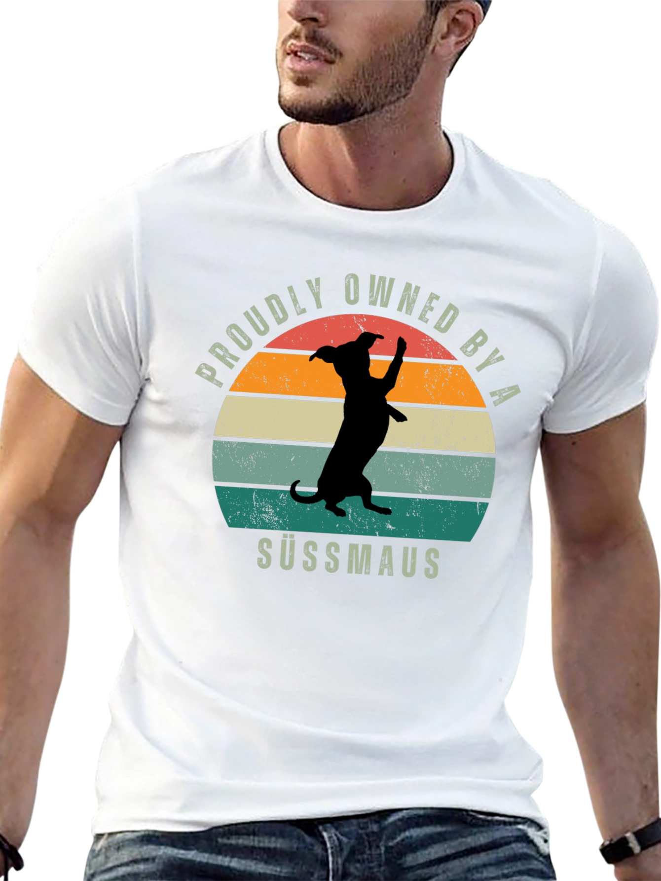 Proudly Owned Süssmaus Dog Lover T-Shirt