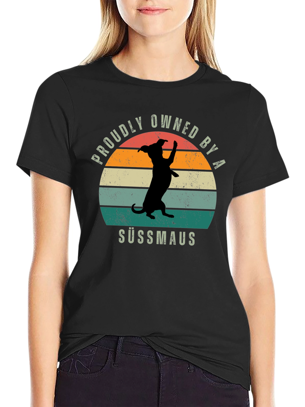 Proudly Owned Süssmaus Dog Lover T-Shirt