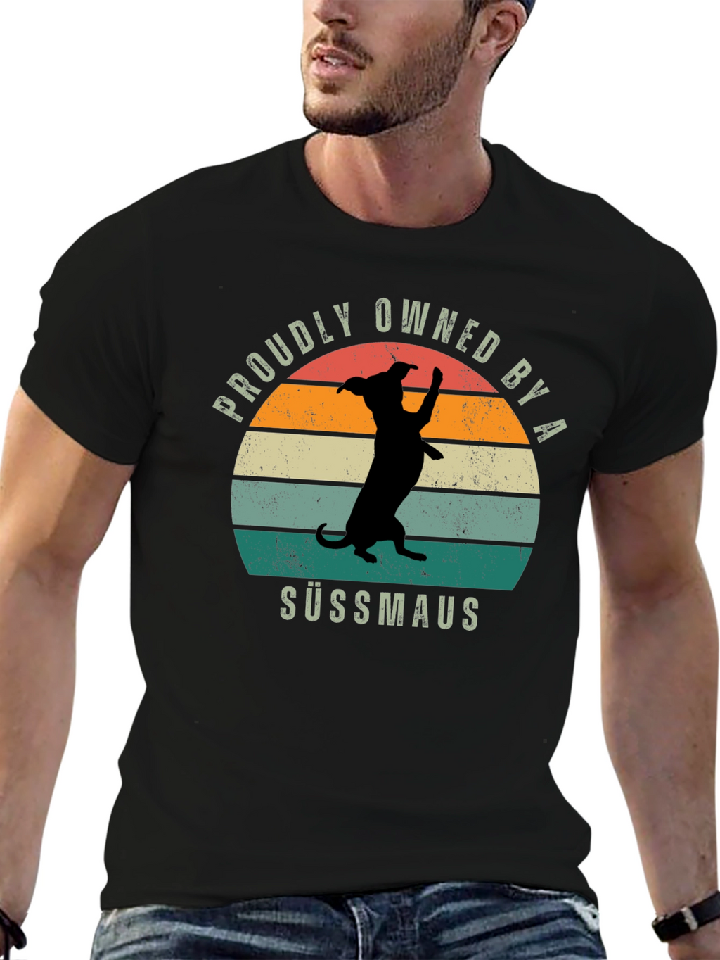 Proudly Owned Süssmaus Dog Lover T-Shirt
