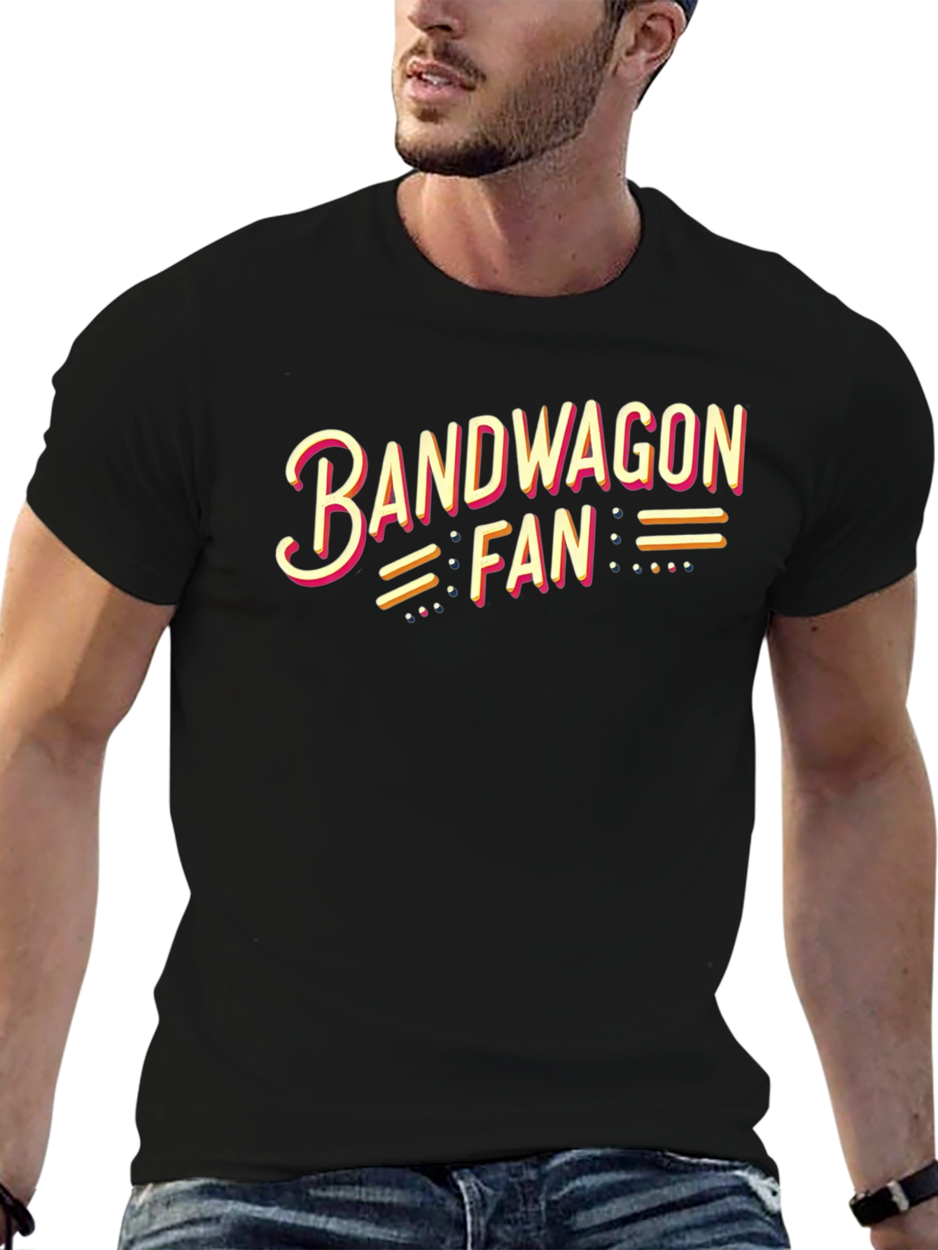 Bandwagon Fan Tee - Stylish & Comfortable