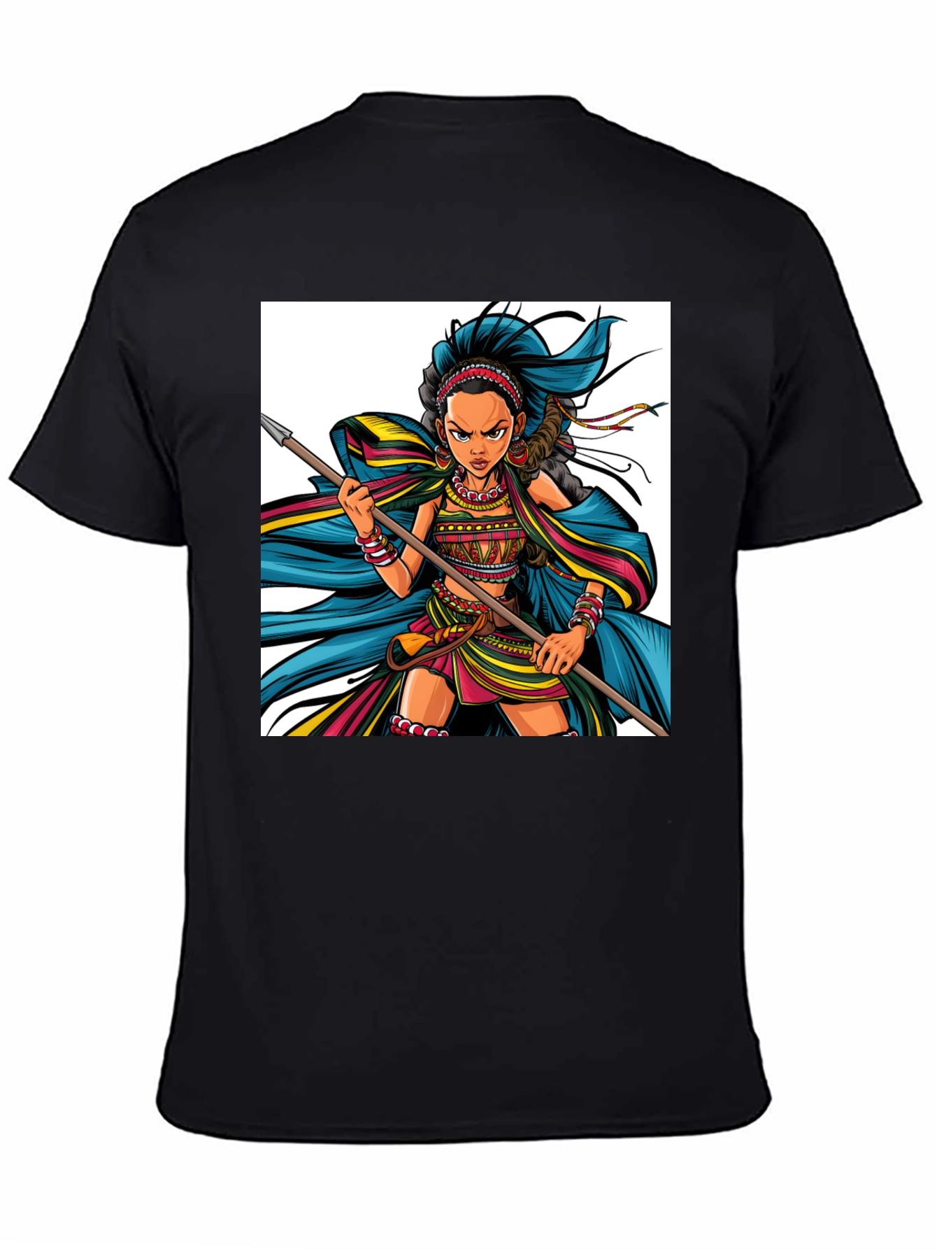 Warrior Woman Graphic Tee - Unisex Cotton T-Shirt