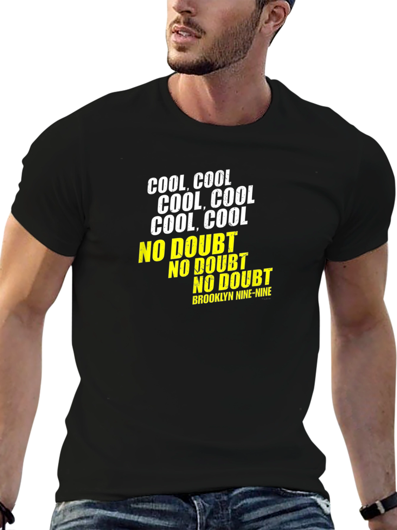 Cool Cool No Doubt Brooklyn Nine-Nine Black T-Shirt