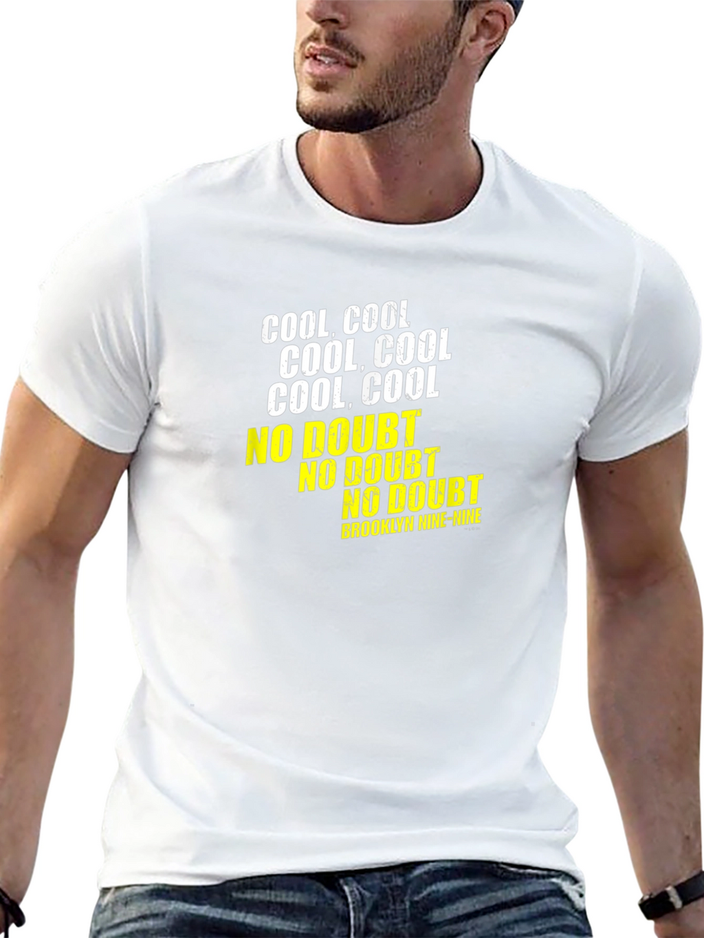Cool Cool No Doubt Brooklyn Nine-Nine Black T-Shirt