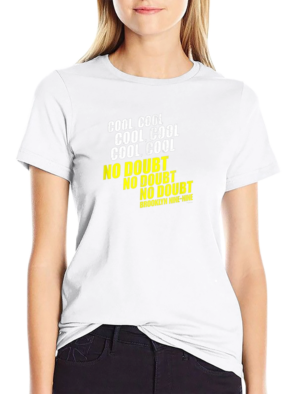 Cool Cool No Doubt Brooklyn Nine-Nine Black T-Shirt