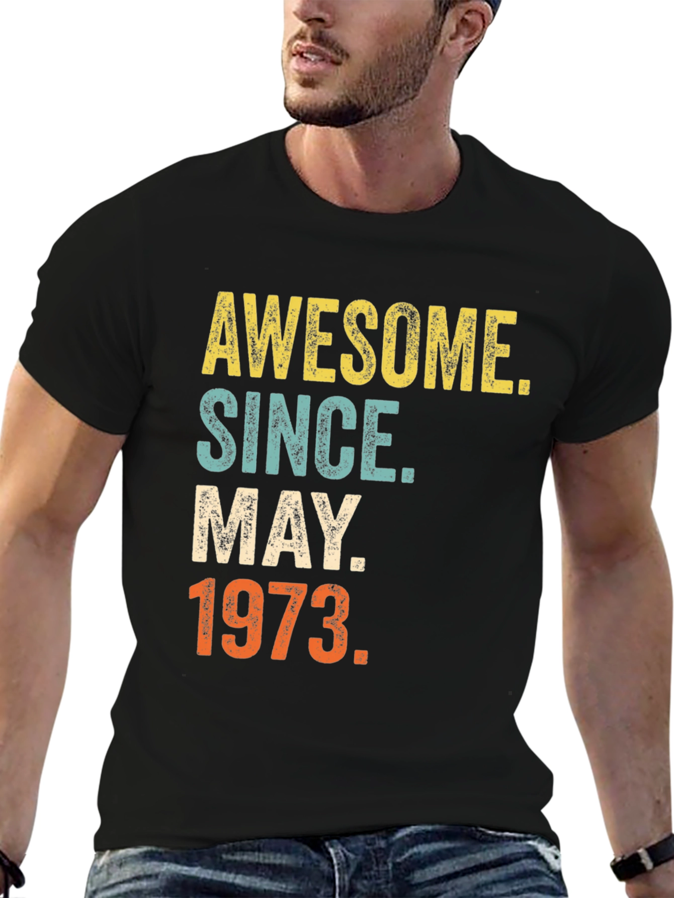 Awesome Since May 1973 Birthday T-Shirt