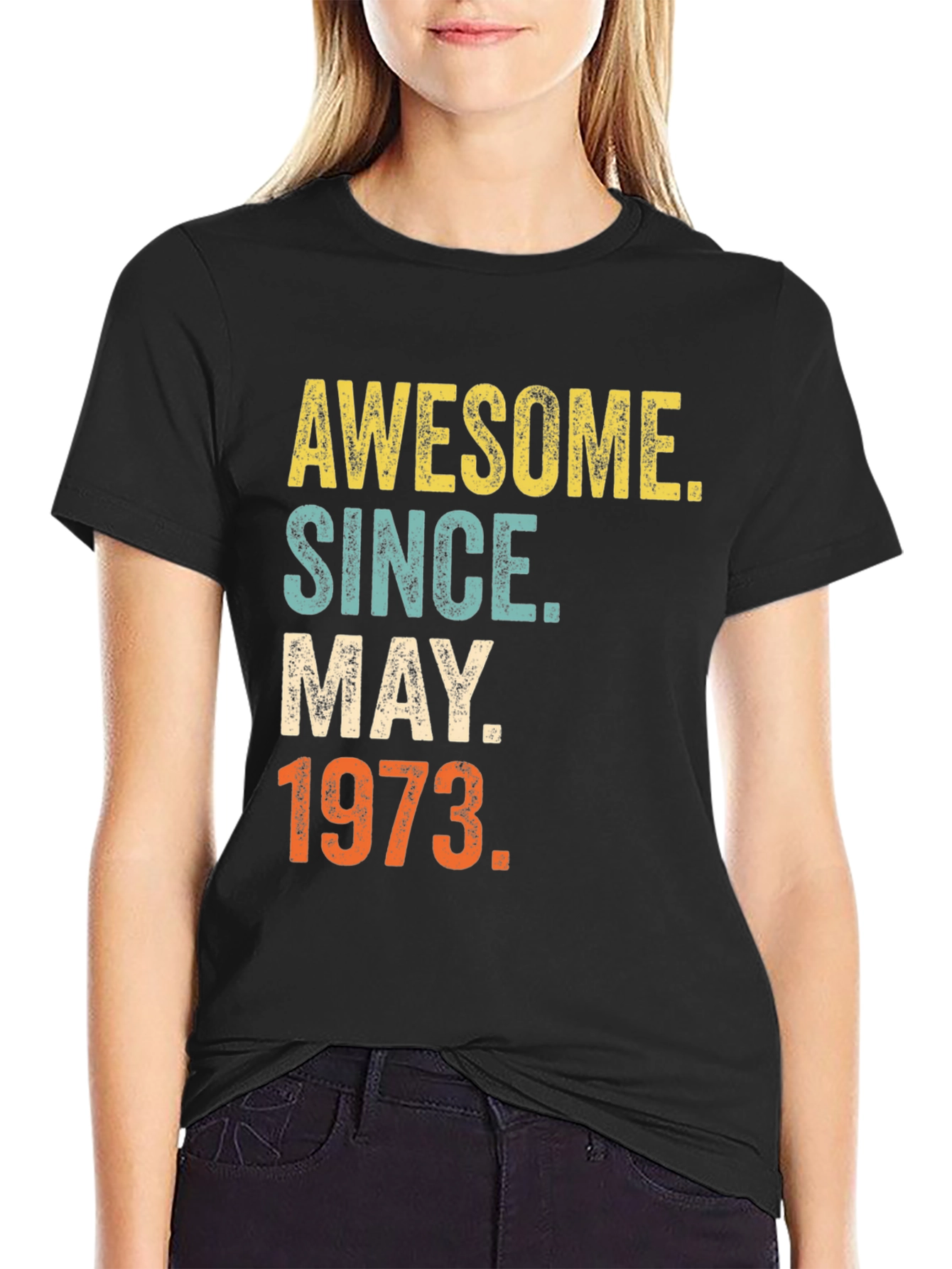 Awesome Since May 1973 Birthday T-Shirt