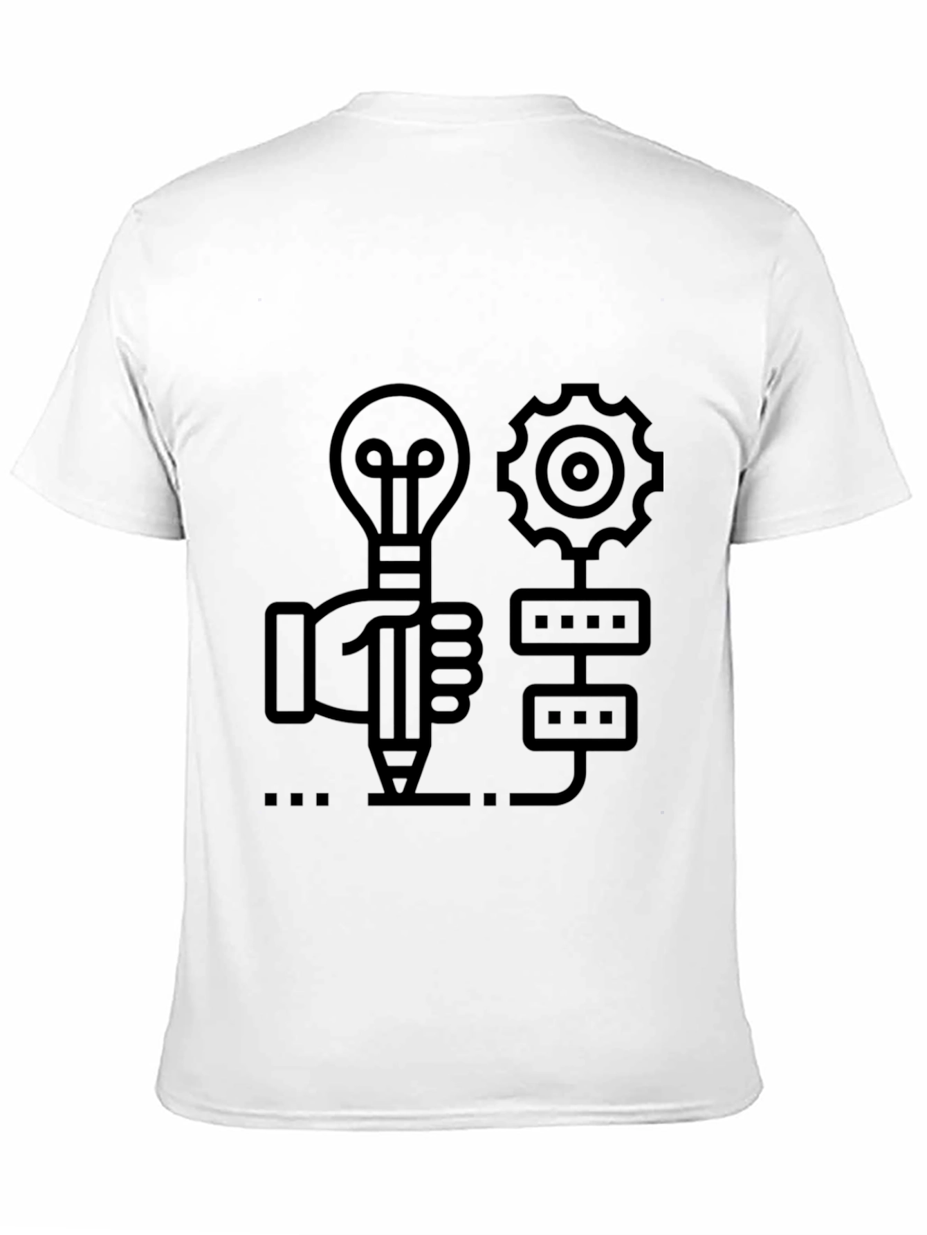 Idea & Process Black T-Shirt
