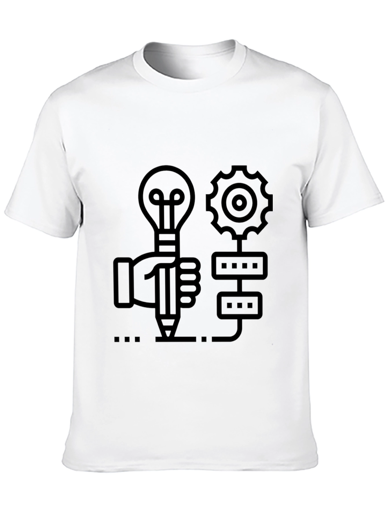 Idea & Process Black T-Shirt