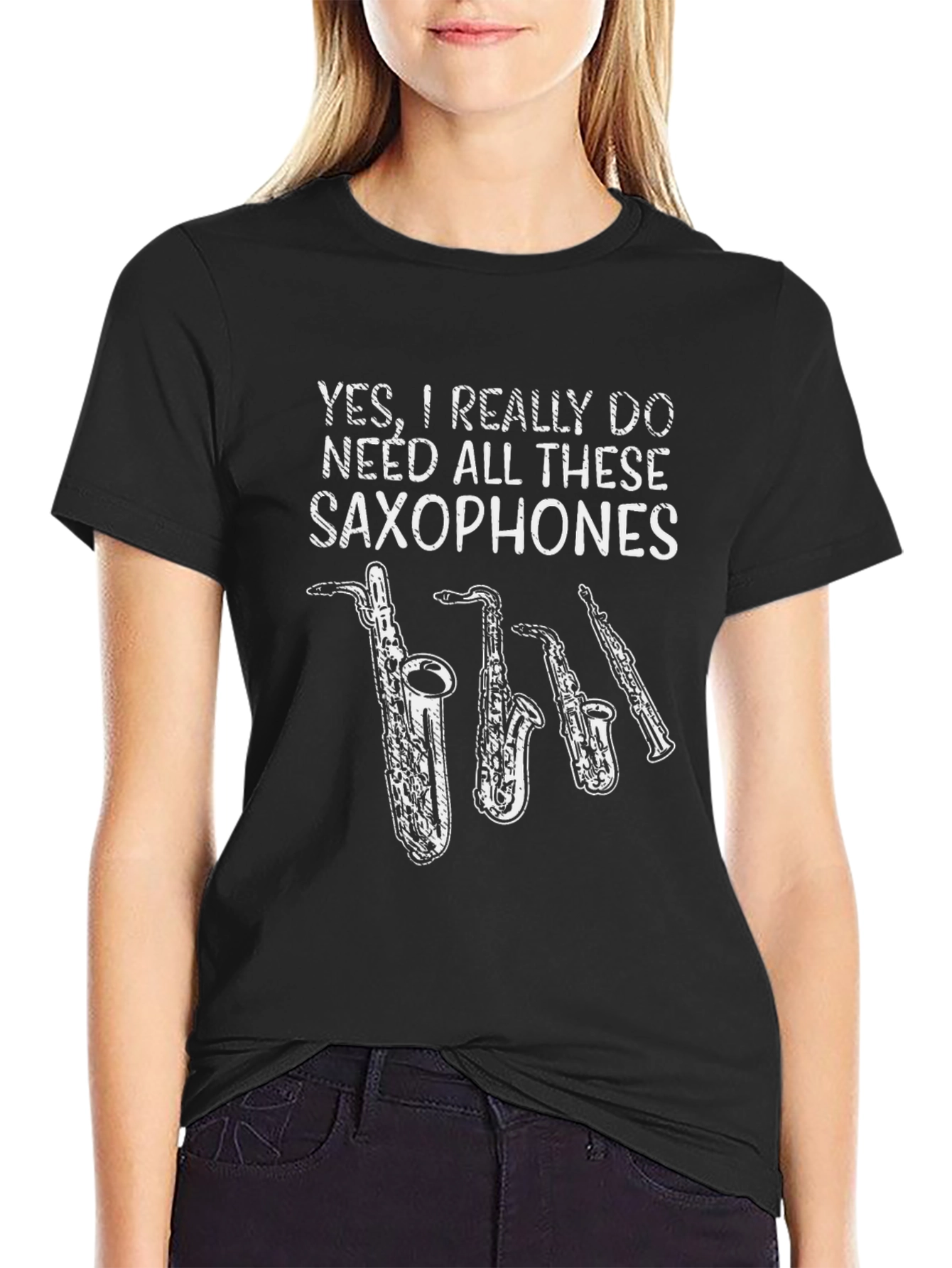 Saxophone Lover T-Shirt - Music Gift