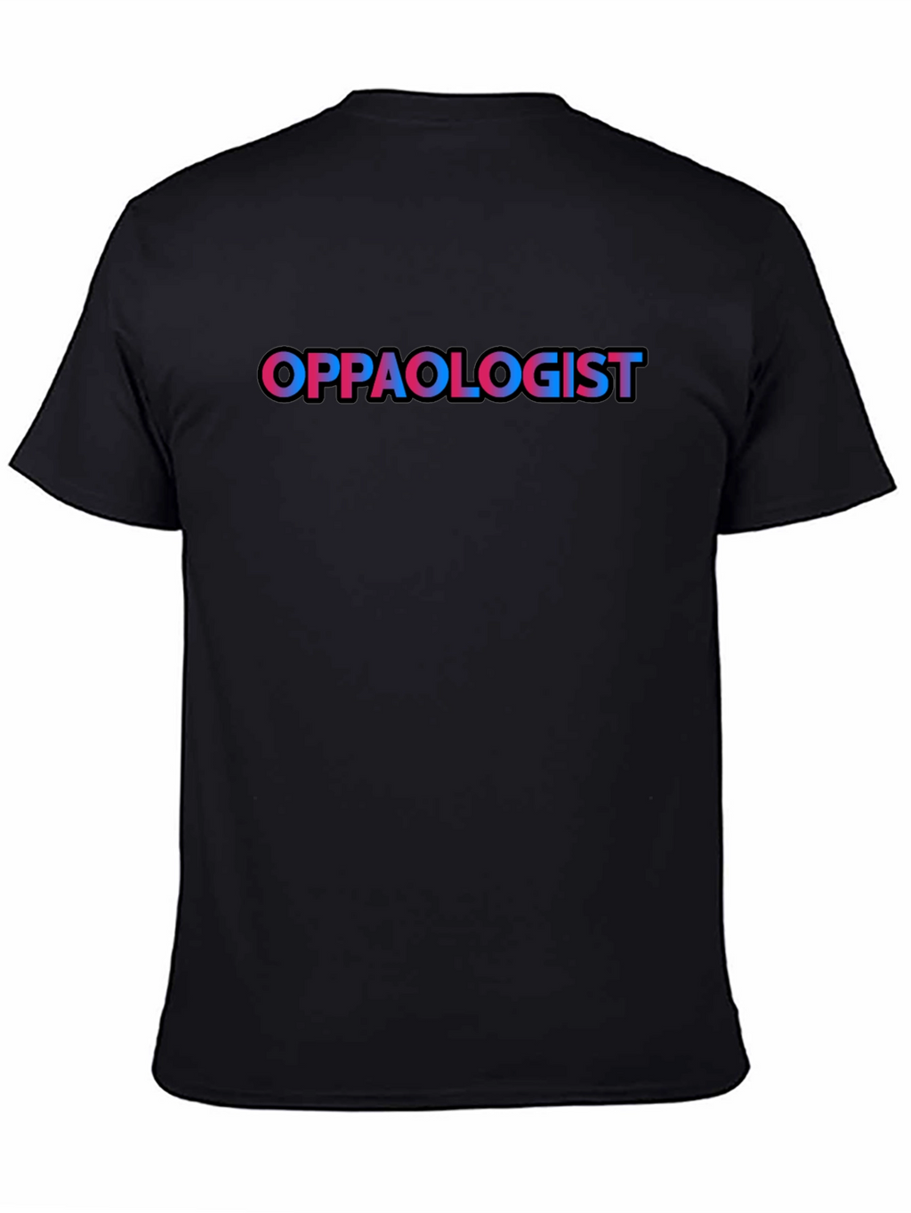 Oppaoogist Graphic Tee - Trendy Word Art T-Shirt