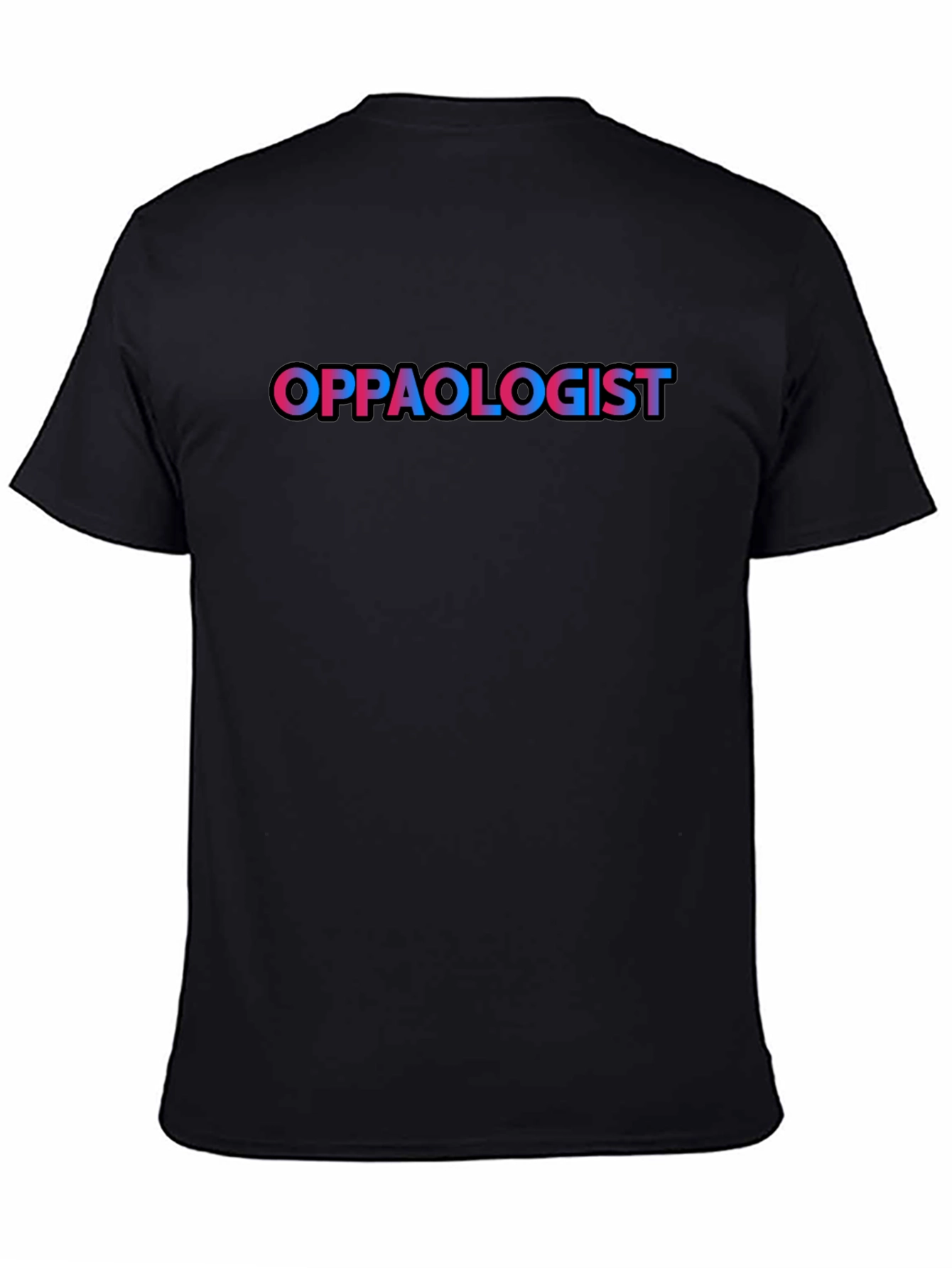 Oppaoogist Graphic Tee - Trendy Word Art T-Shirt