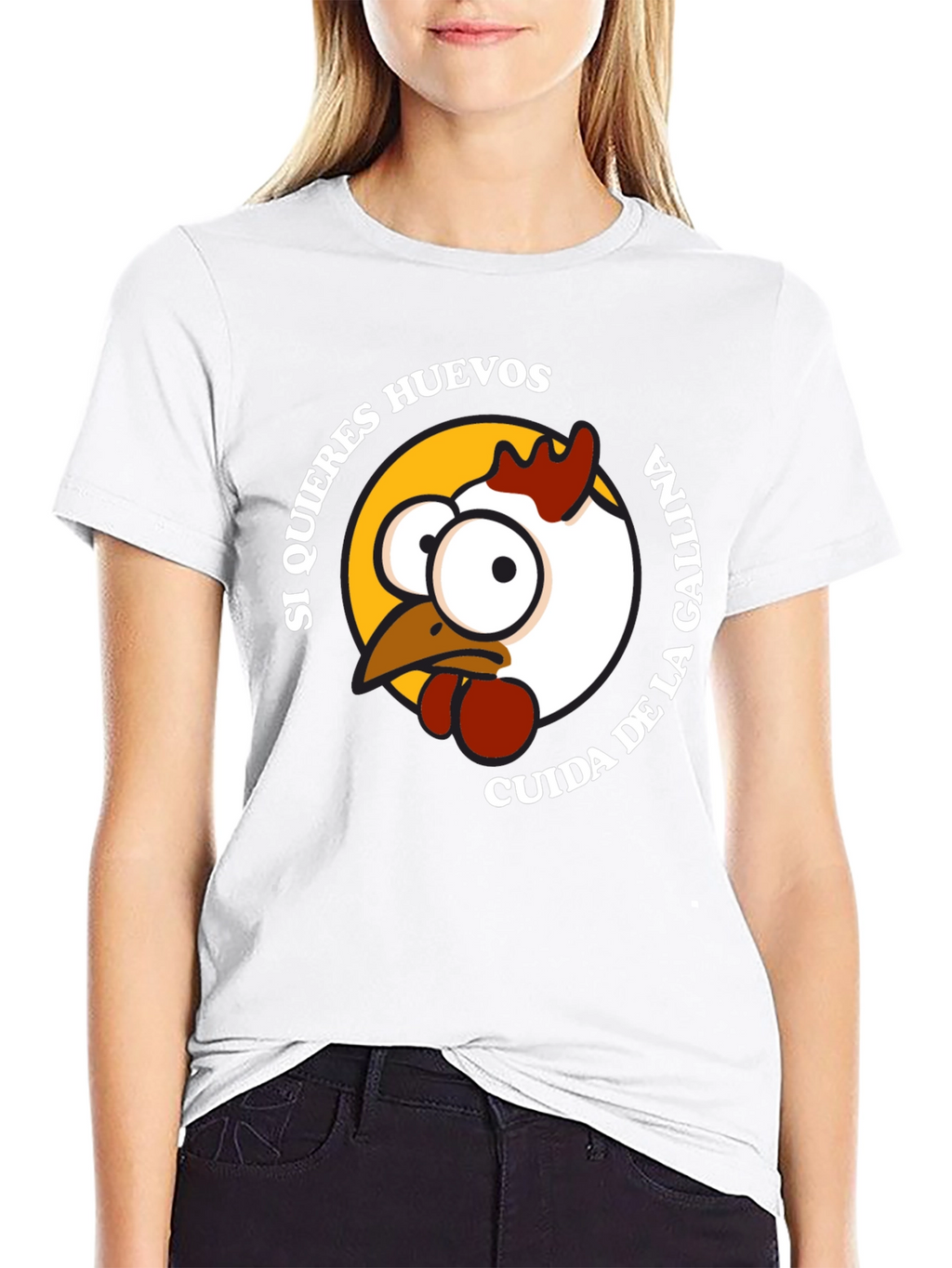 Funny Chicken & Eggs Graphic T-Shirt