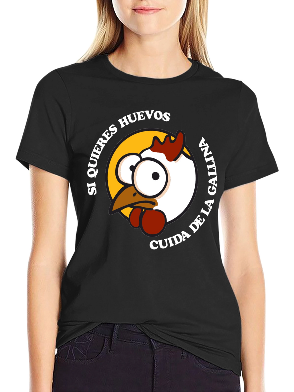 Funny Chicken & Eggs Graphic T-Shirt