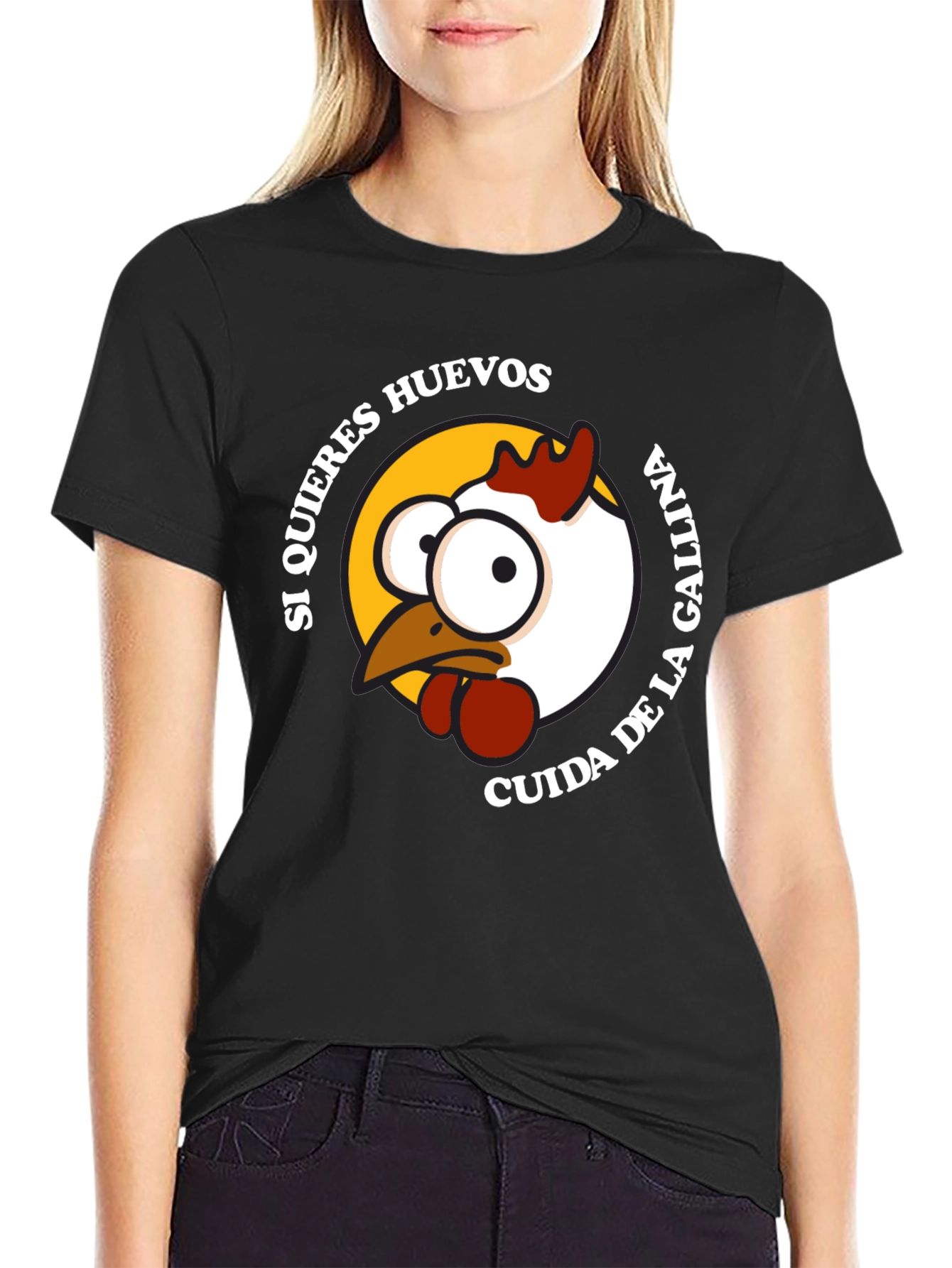 Funny Chicken & Eggs Graphic T-Shirt