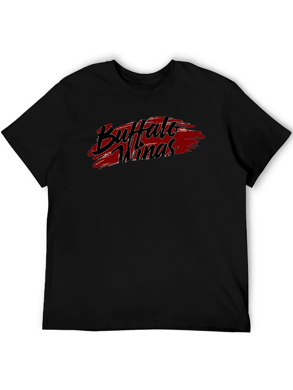 Buffalo Wings Graphic Tee - Black T-Shirt