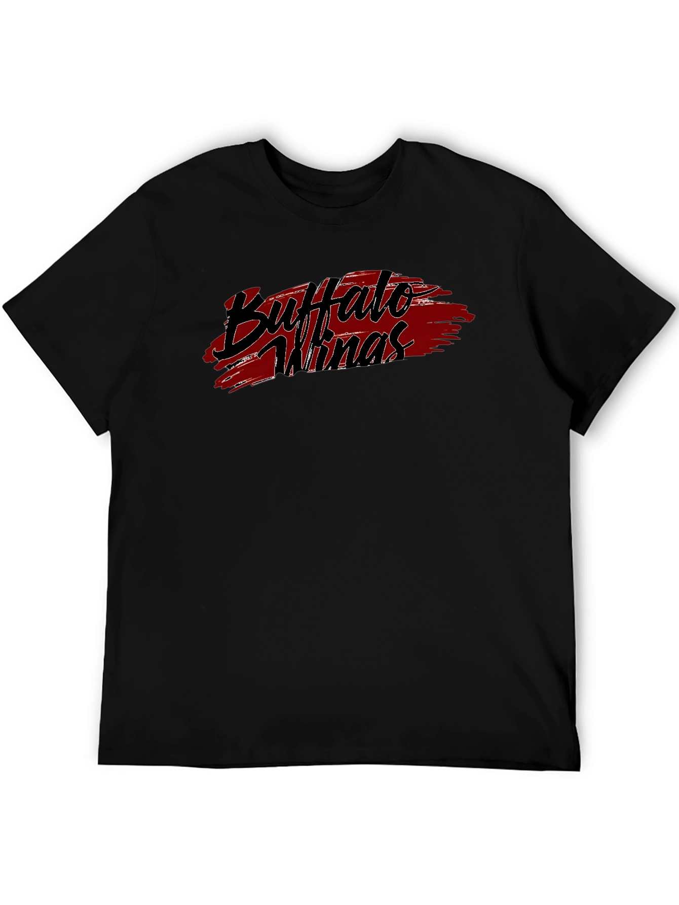 Buffalo Wings Graphic Tee - Black T-Shirt