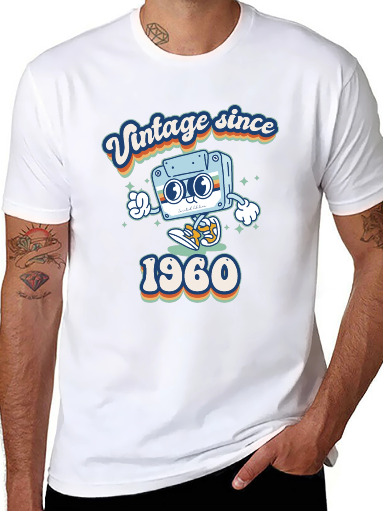 Vintage Since 1960 Cassette Tape T-Shirt
