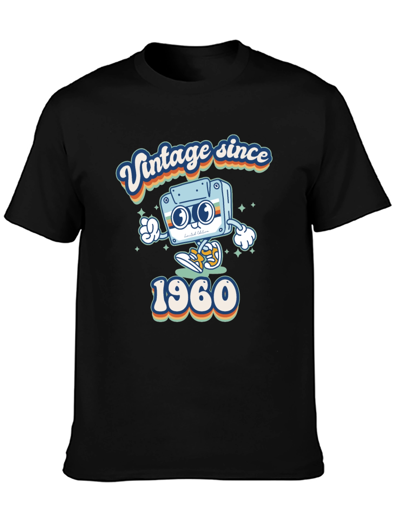 Vintage Since 1960 Cassette Tape T-Shirt