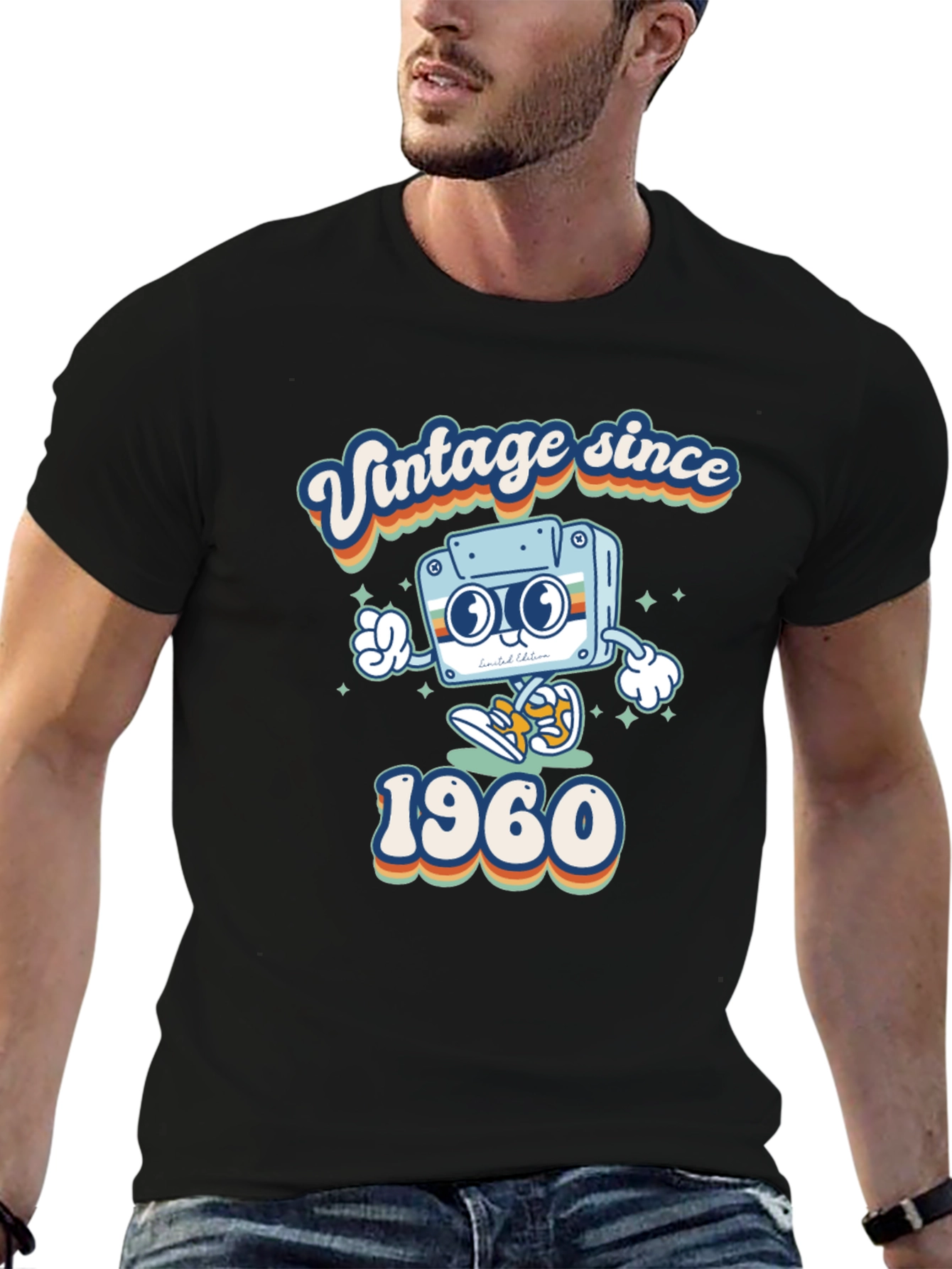 Vintage Since 1960 Cassette Tape T-Shirt