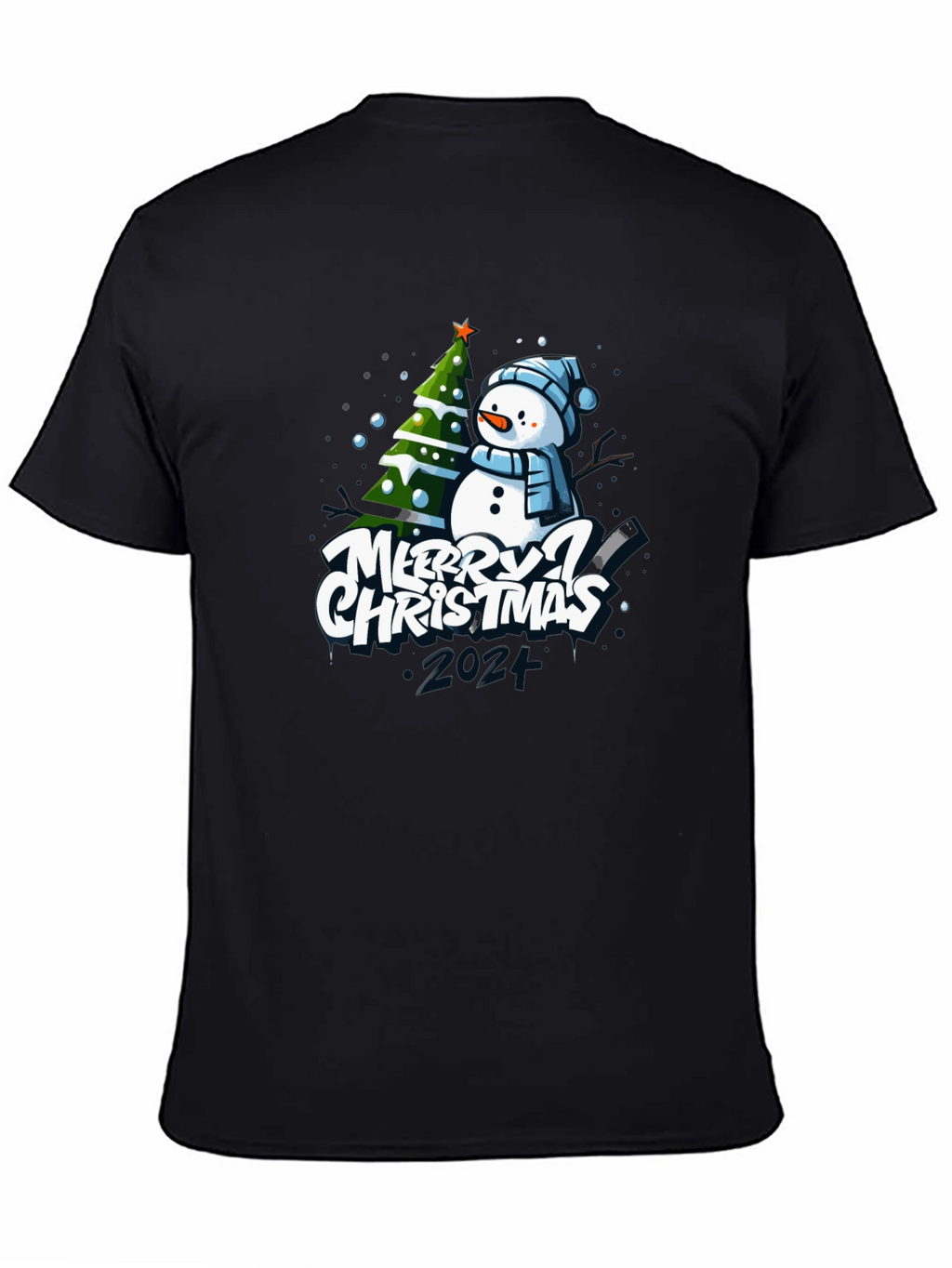 Merry Christmas Snowman T-Shirt
