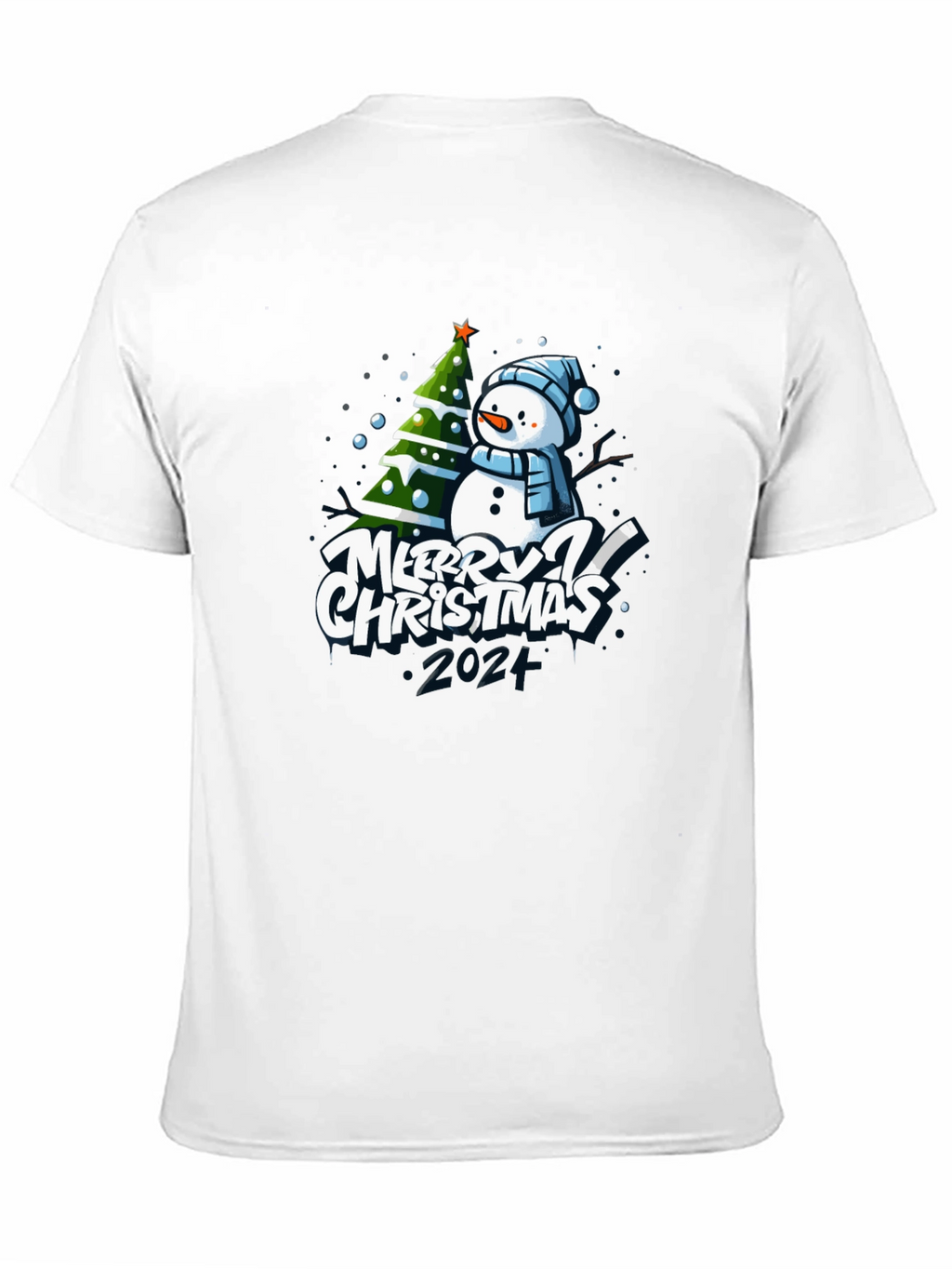 Merry Christmas Snowman T-Shirt