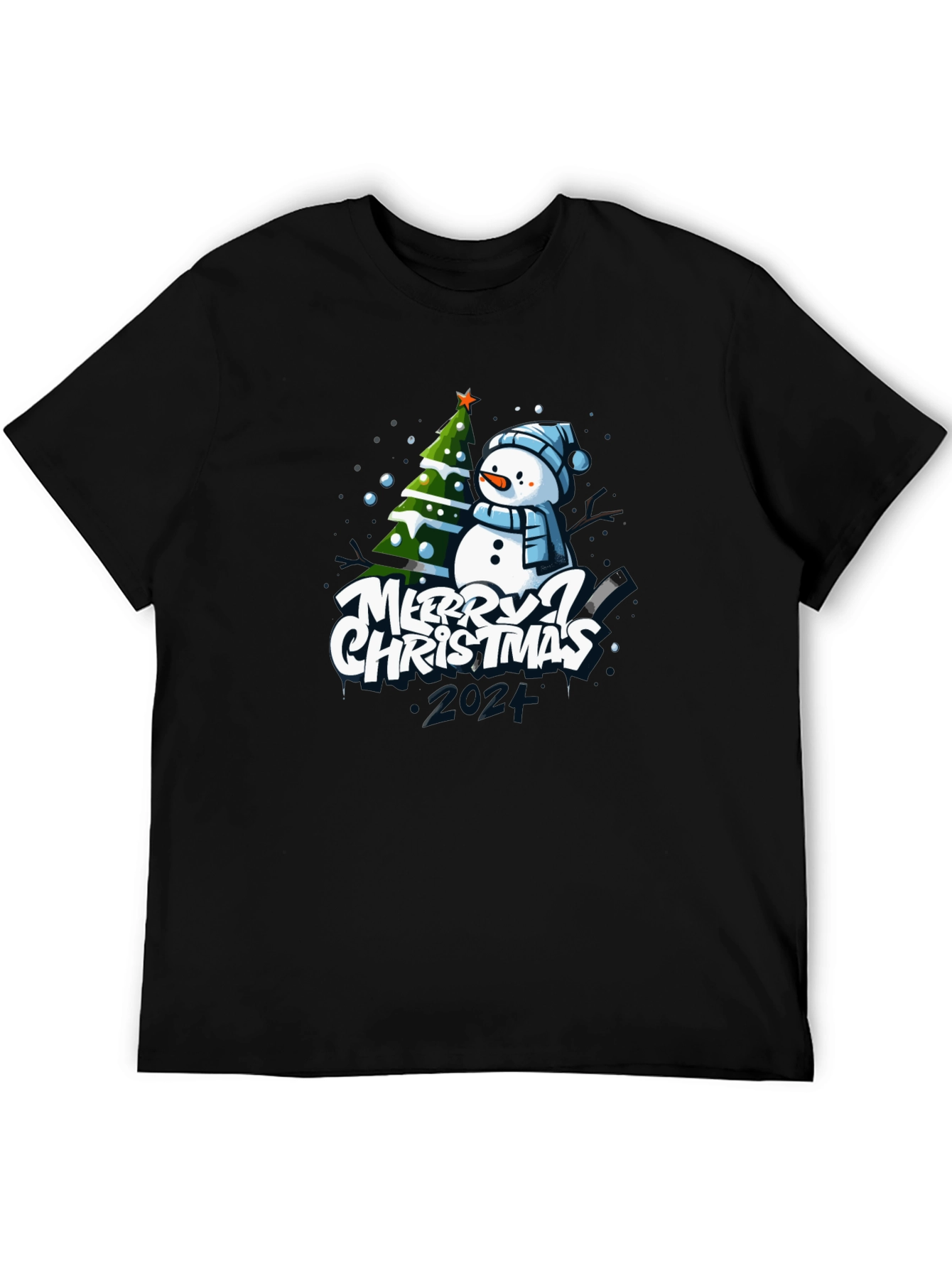 Merry Christmas Snowman T-Shirt